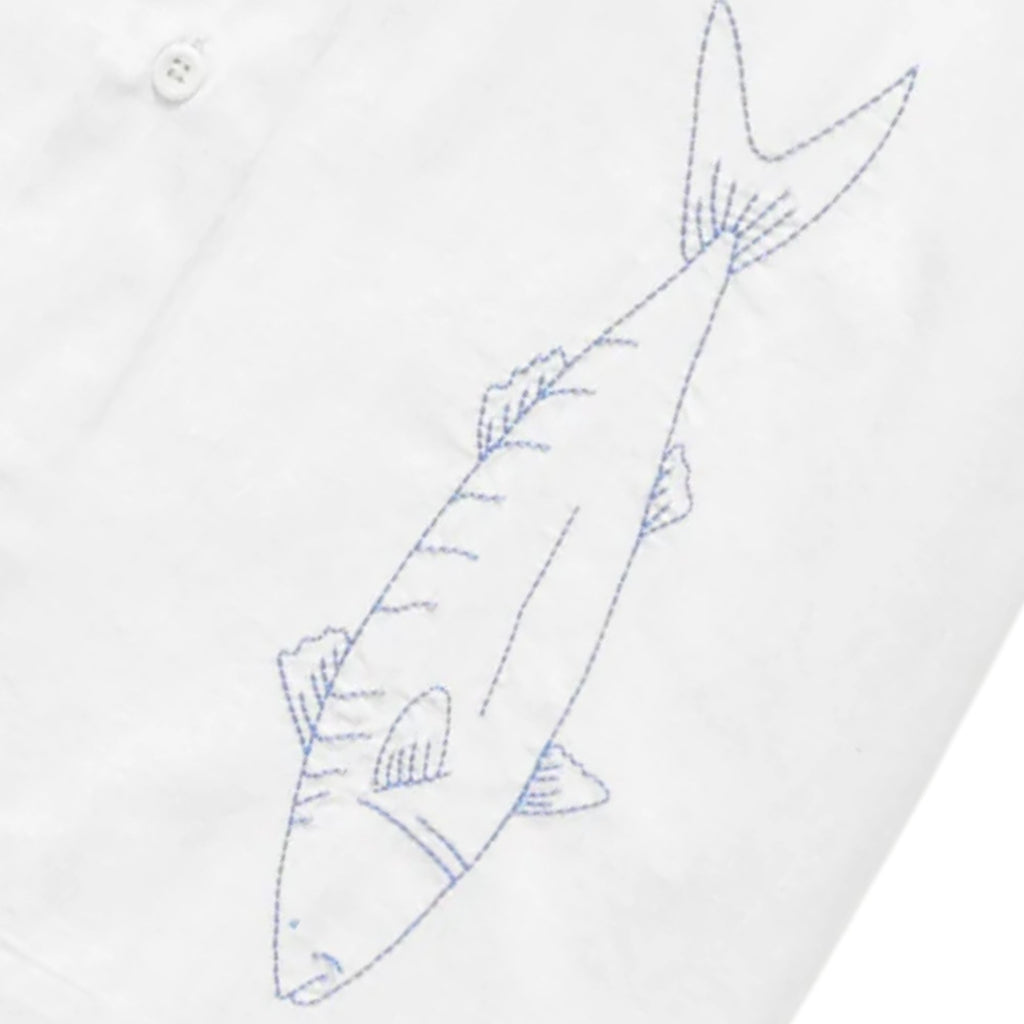 Service Works Mackerel Shirt - Off White