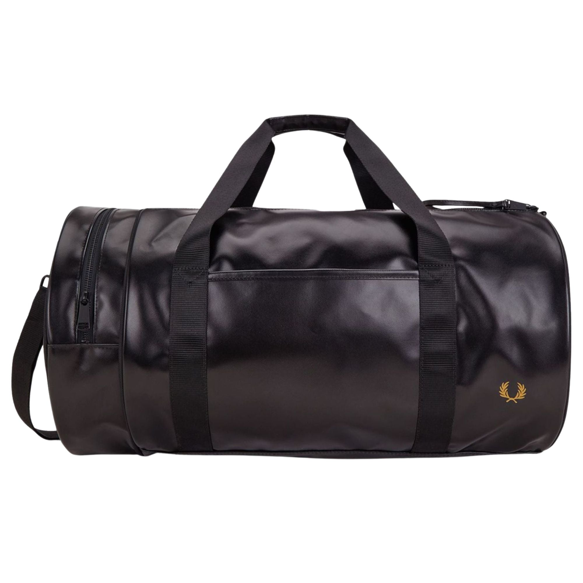 Tonal Large Barrel Bag - Black