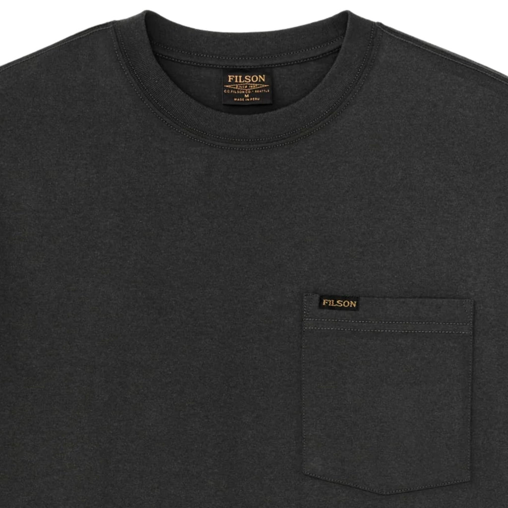 Filson Outfitter Pocket T-Shirt - Faded Black