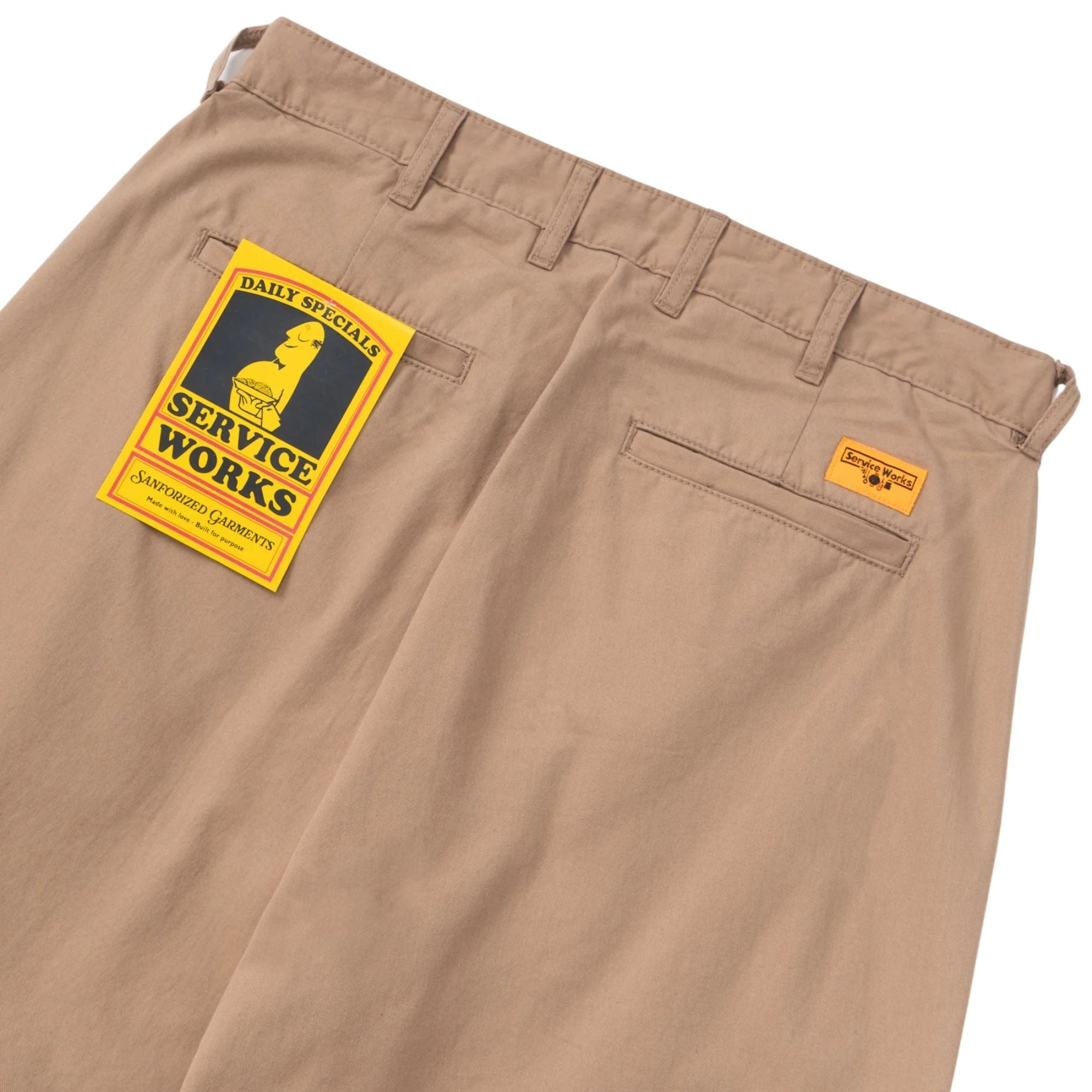 Twill Part Timer Pants - Mushroom