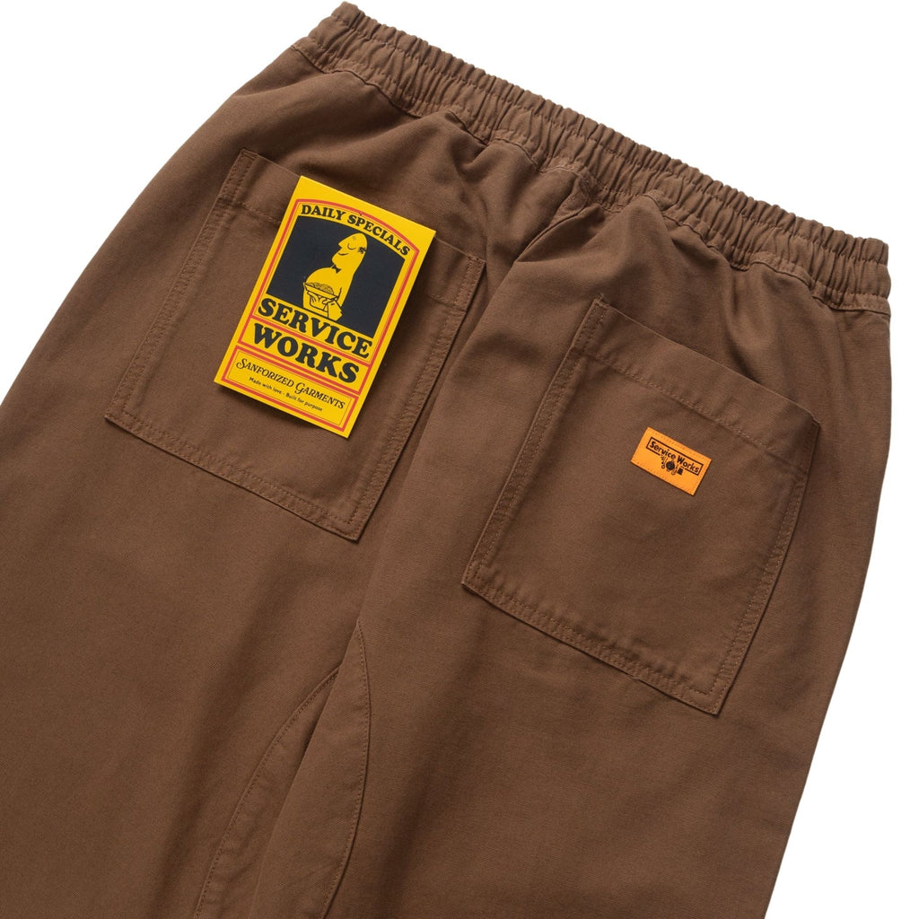 Service Works Classic Chef Pants - Bark