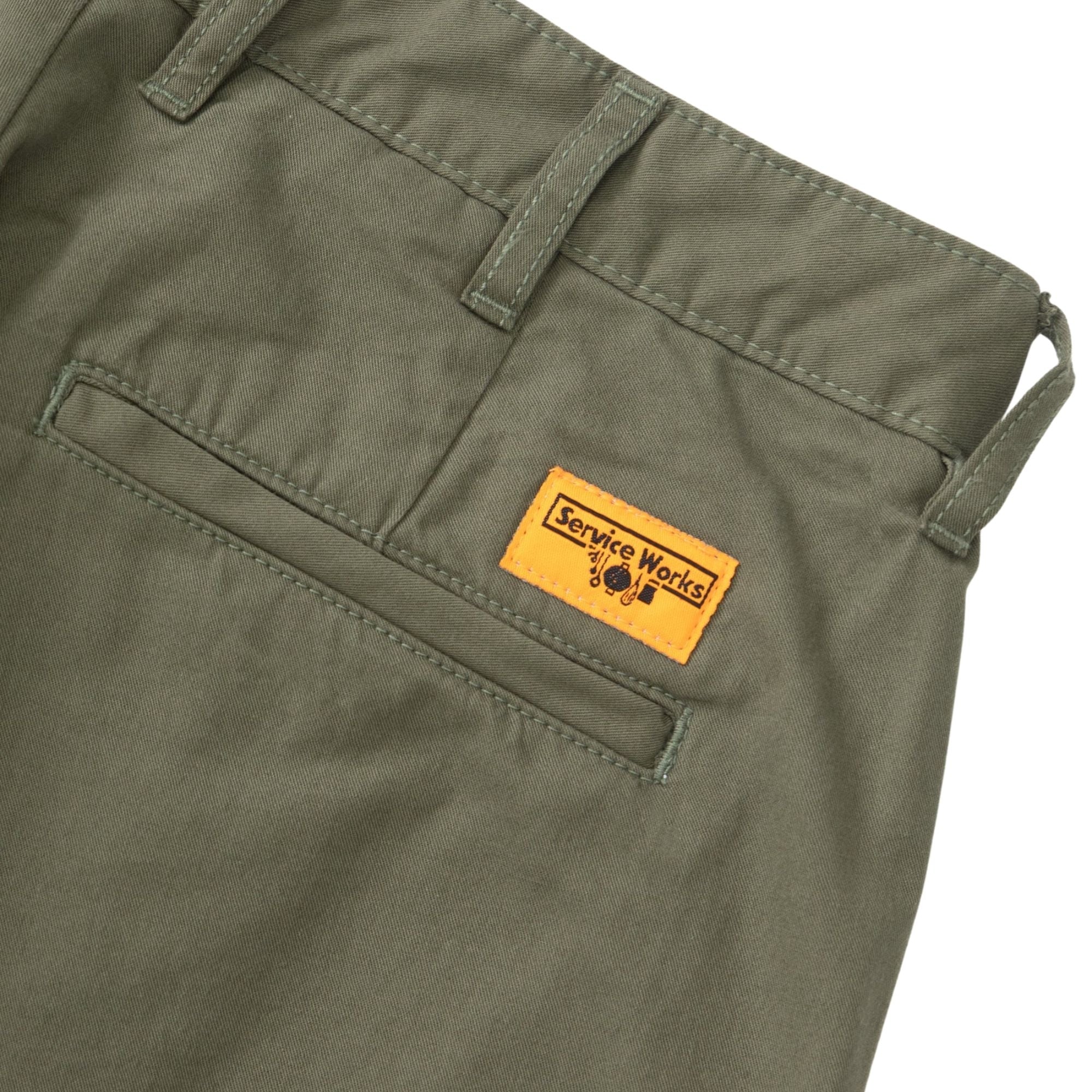 Twill Part Timer Pants - Olive