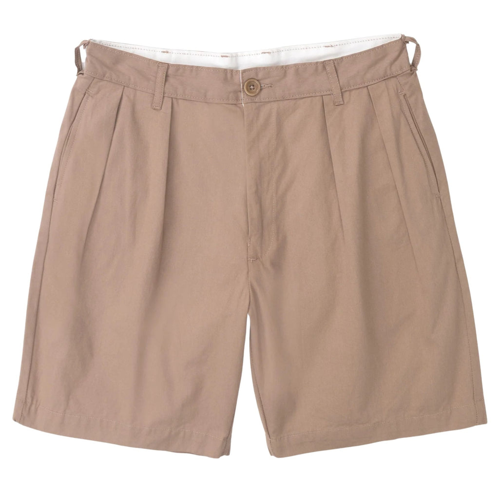 Service Works Twill Part Timer Shorts - Mushroom