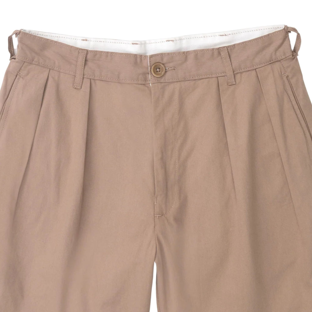 Service Works Twill Part Timer Shorts - Mushroom
