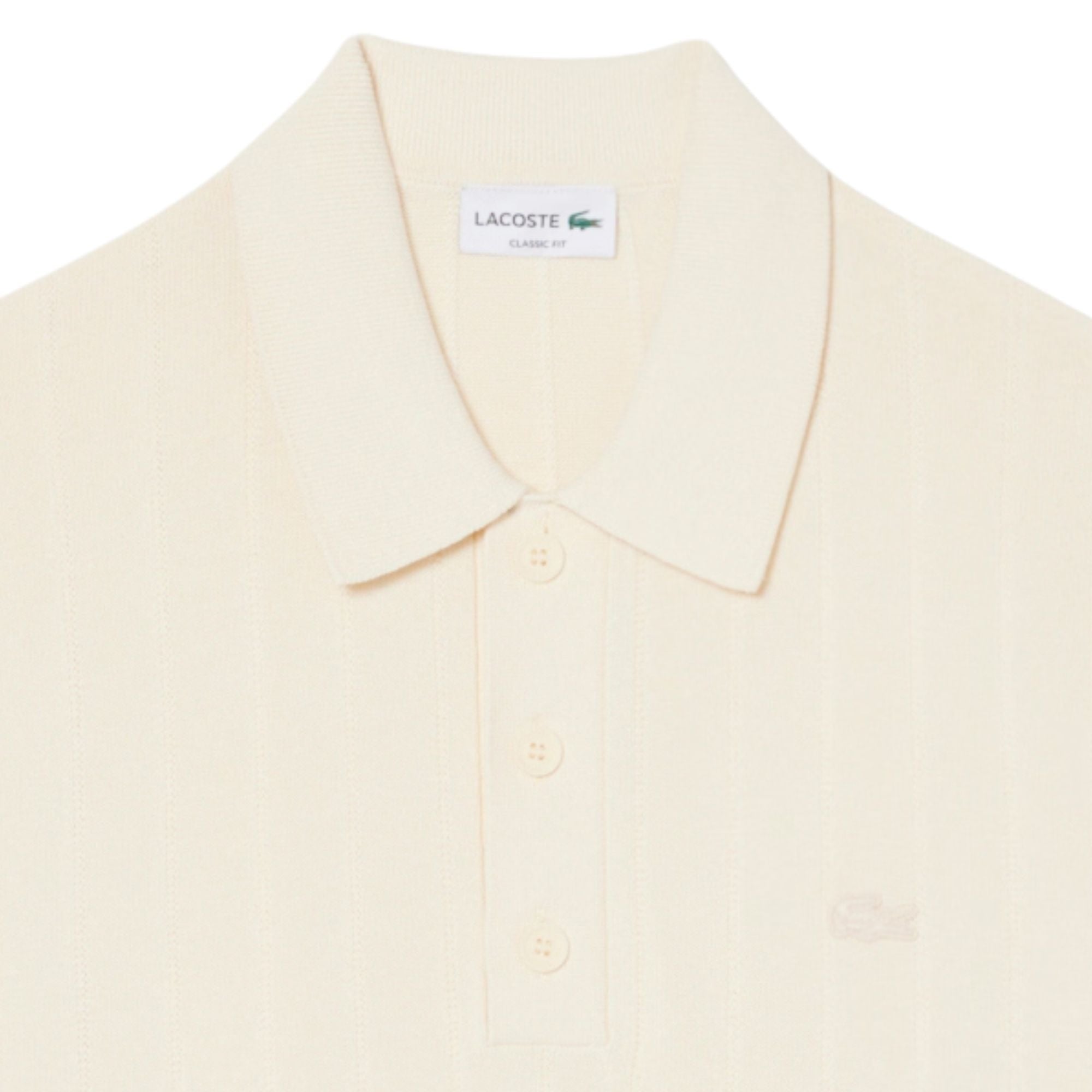 Knit Polo Shirt - Natural
