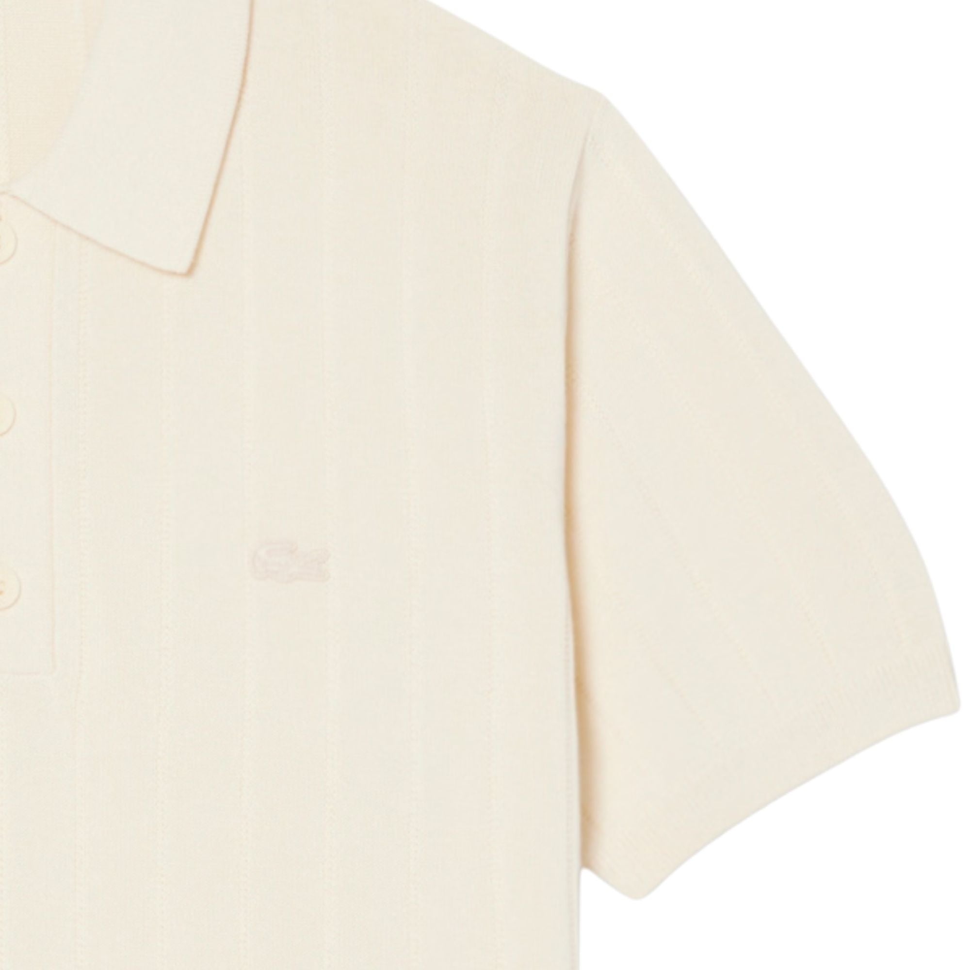 Knit Polo Shirt - Natural