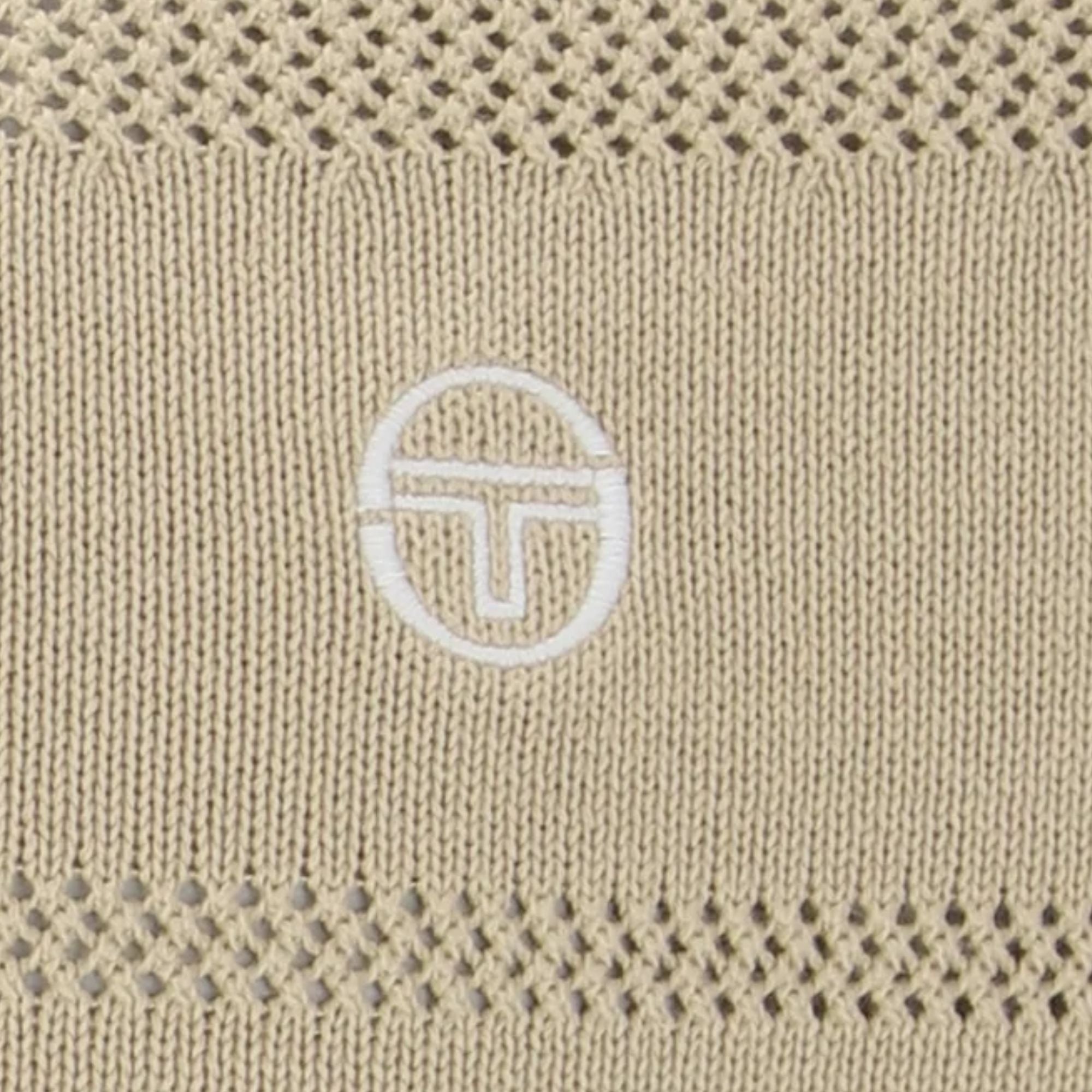 Sergio Tacchini Sabino Knit Polo Shirt - Desert