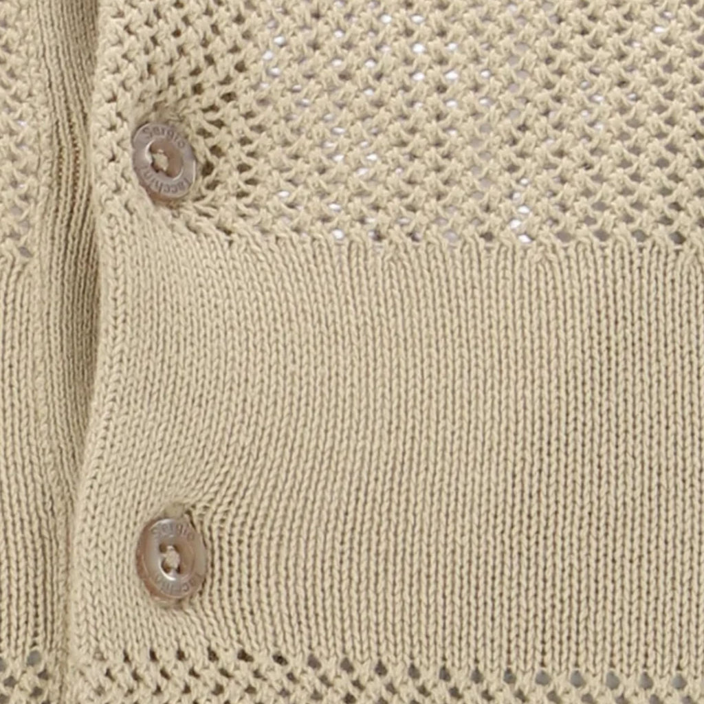 Sergio Tacchini Sabino Knit Polo Shirt - Desert