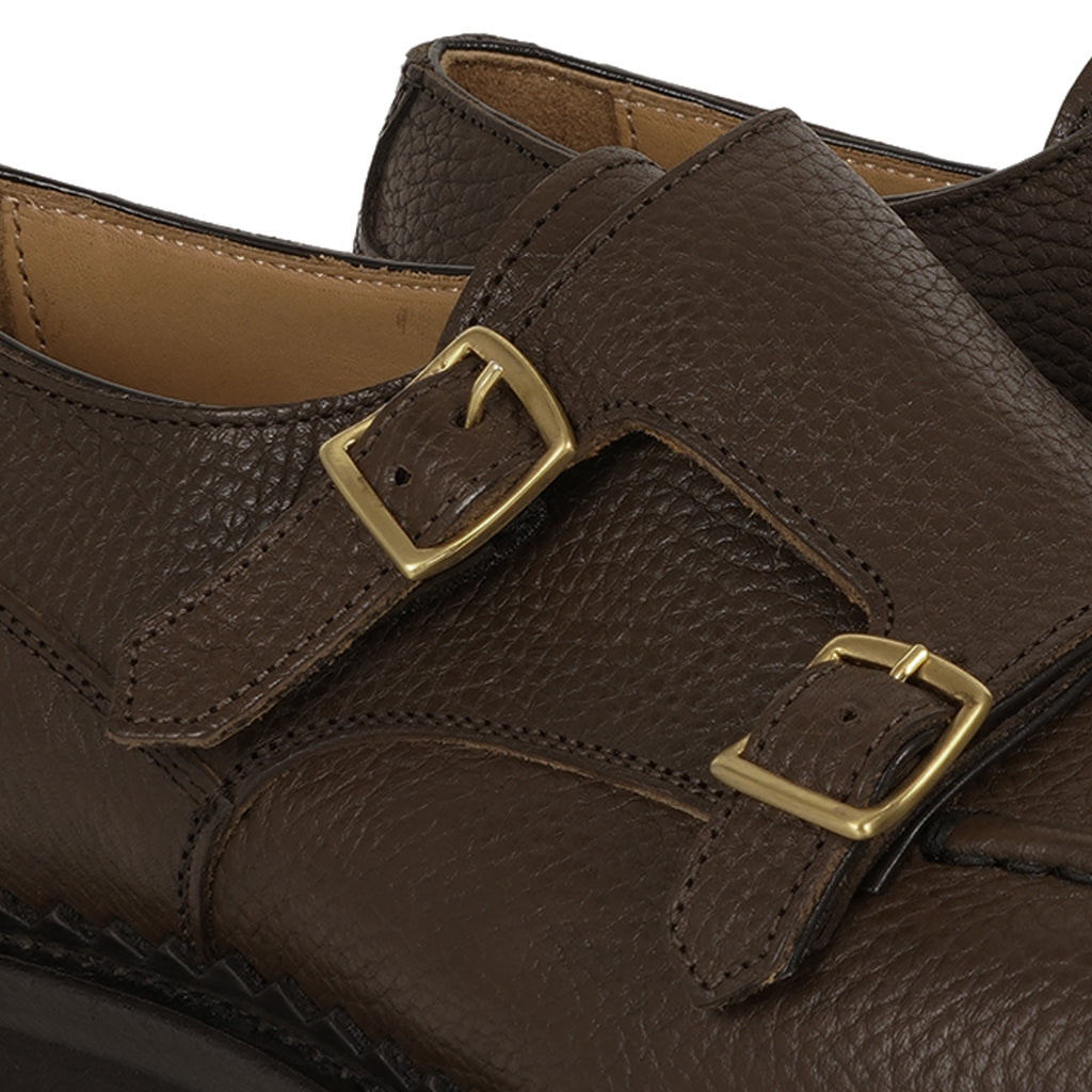 Yuketen Double Monk Strap - Pale Brown