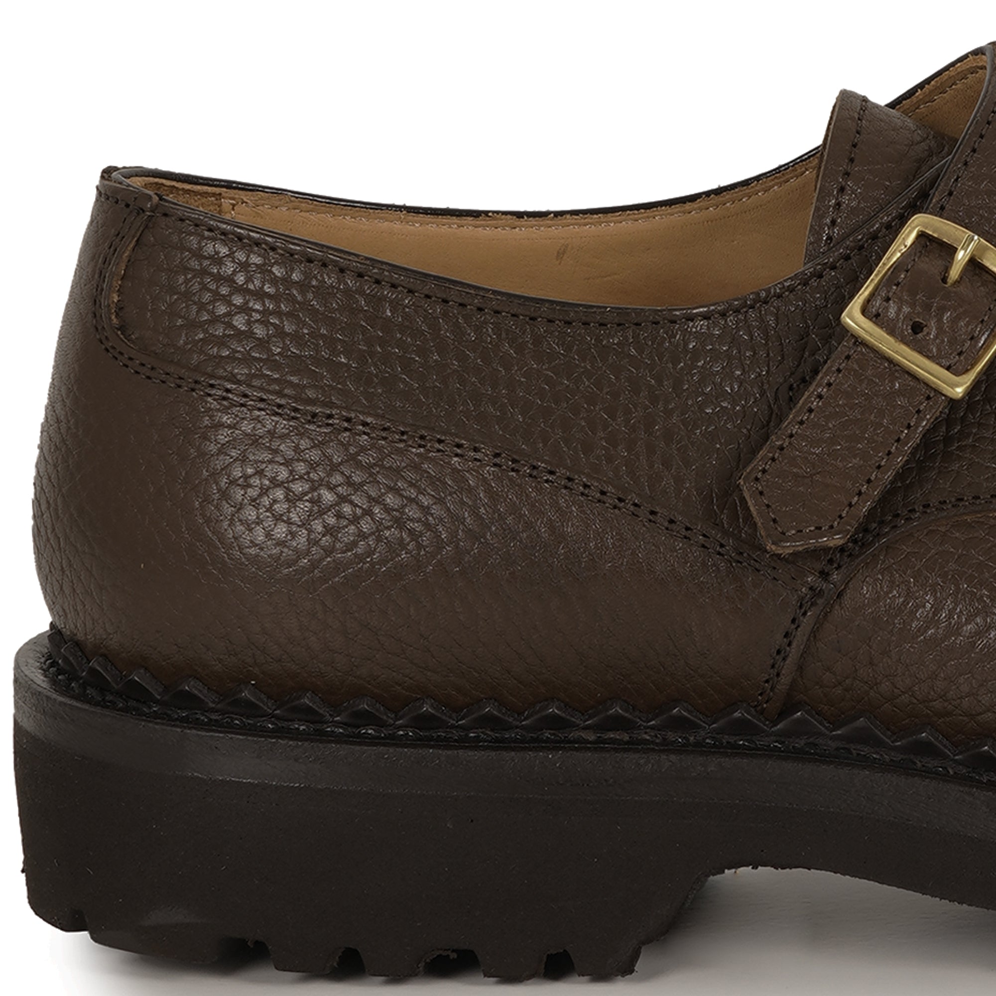 Double Monk Strap - Pale Brown