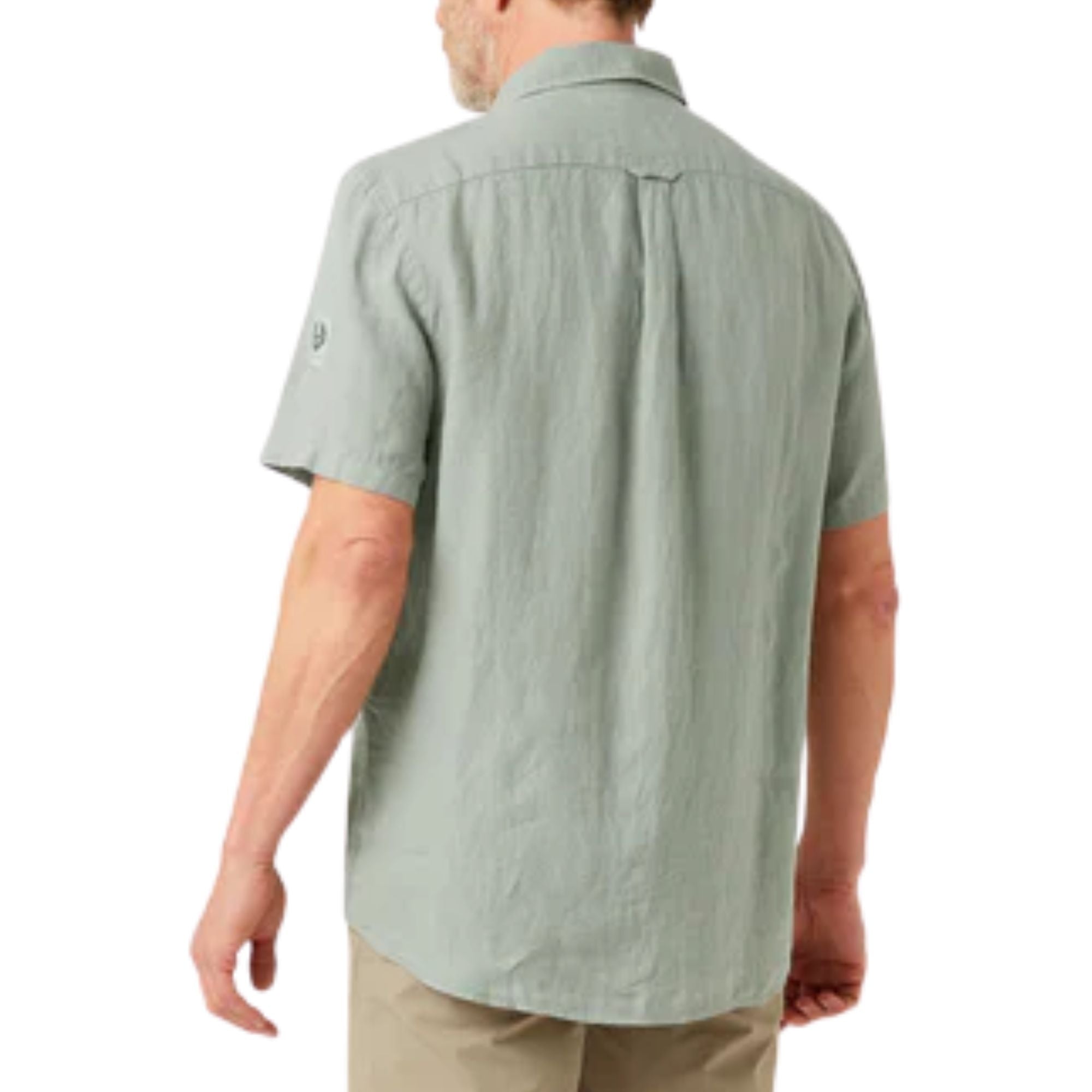 Scale Short Sleeve Shirt - Lichen