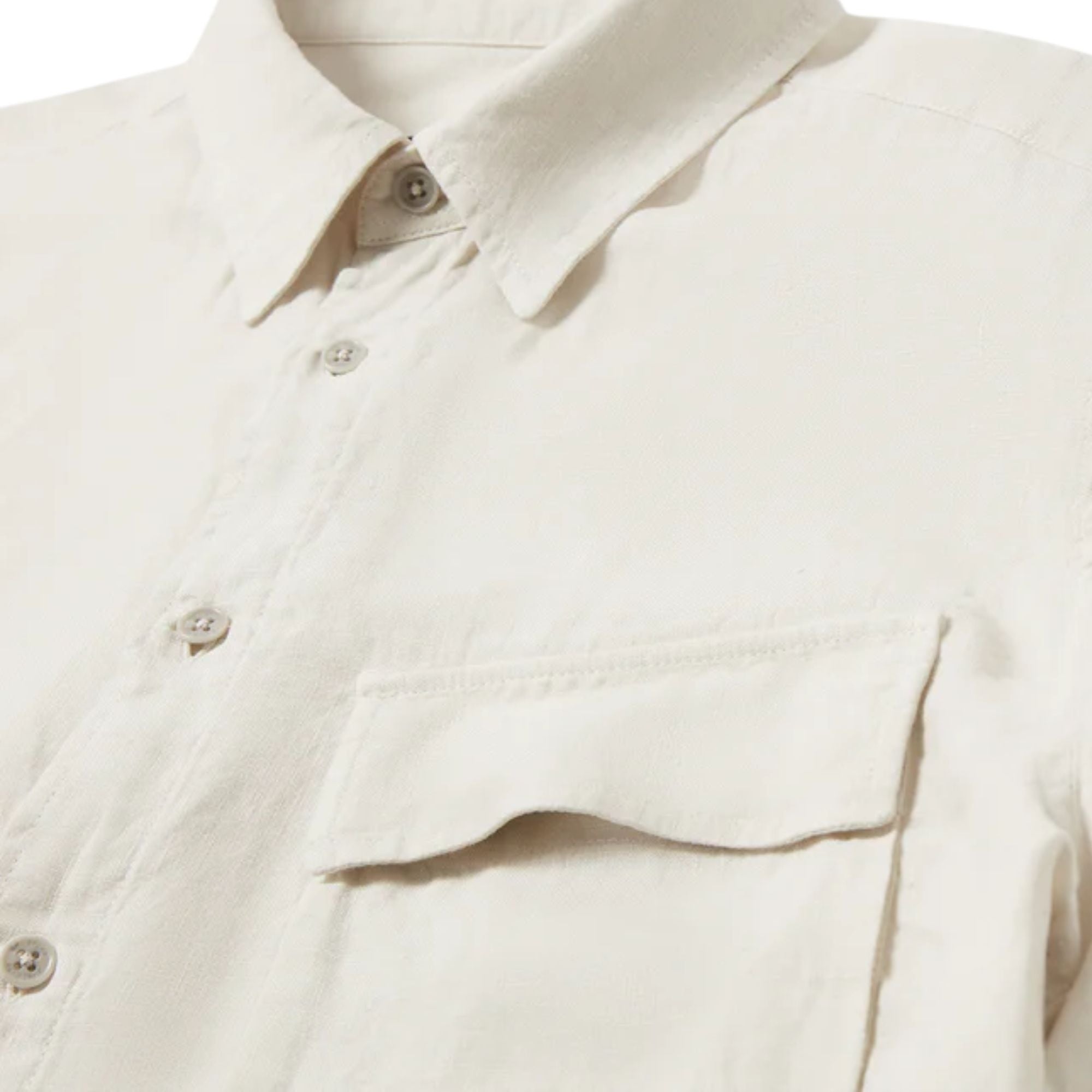 Scale Short Sleeve Shirt - Silver Birch