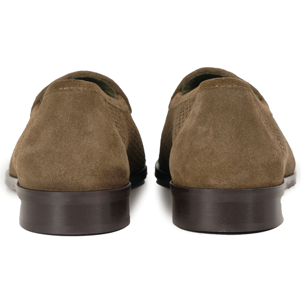 Jacques Soloviere Suede Perfo - Marron
