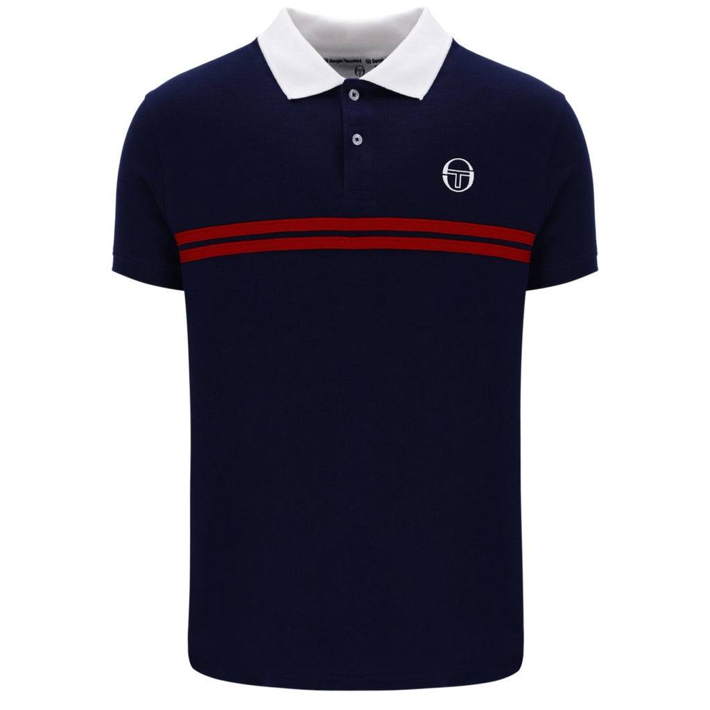 Sergio Tacchini Supermac Polo Shirt - Maritime