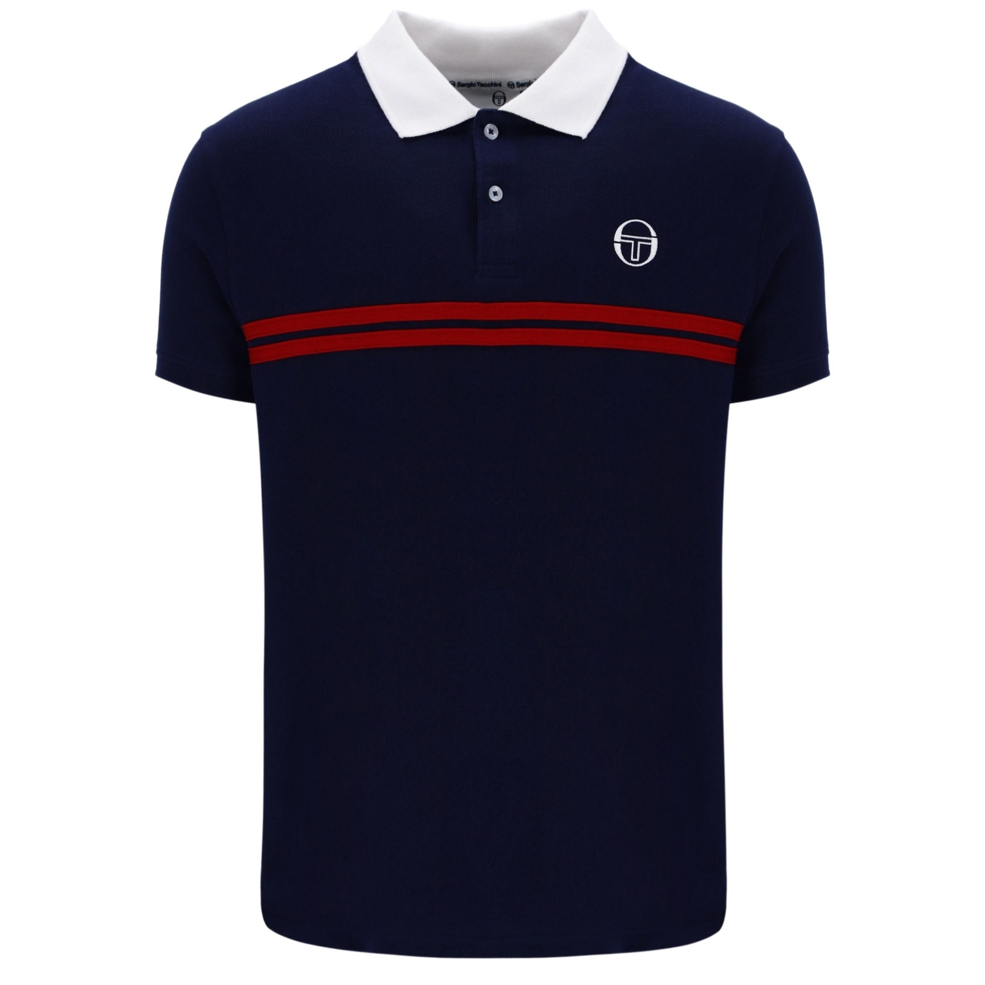Sergio Tacchini Supermac Polo Shirt - Maritime