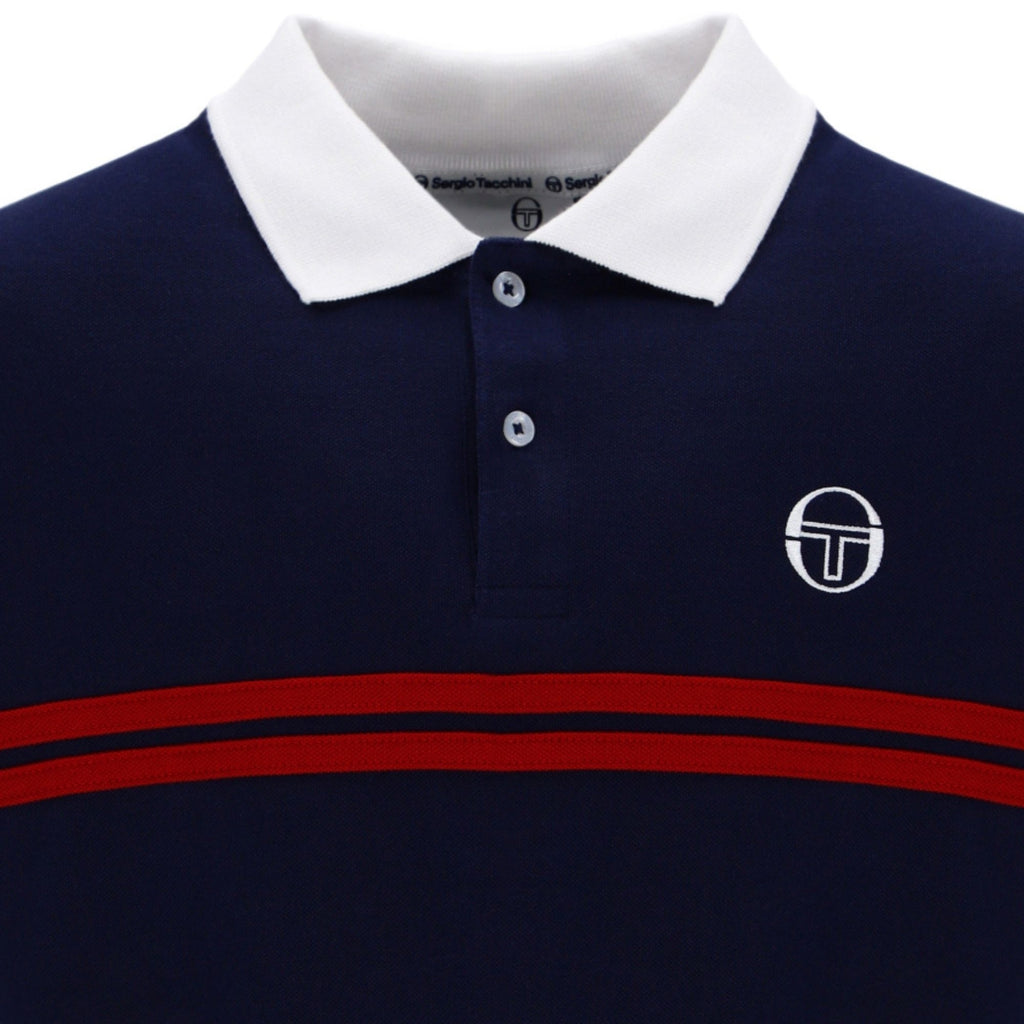 Sergio Tacchini Supermac Polo Shirt - Maritime