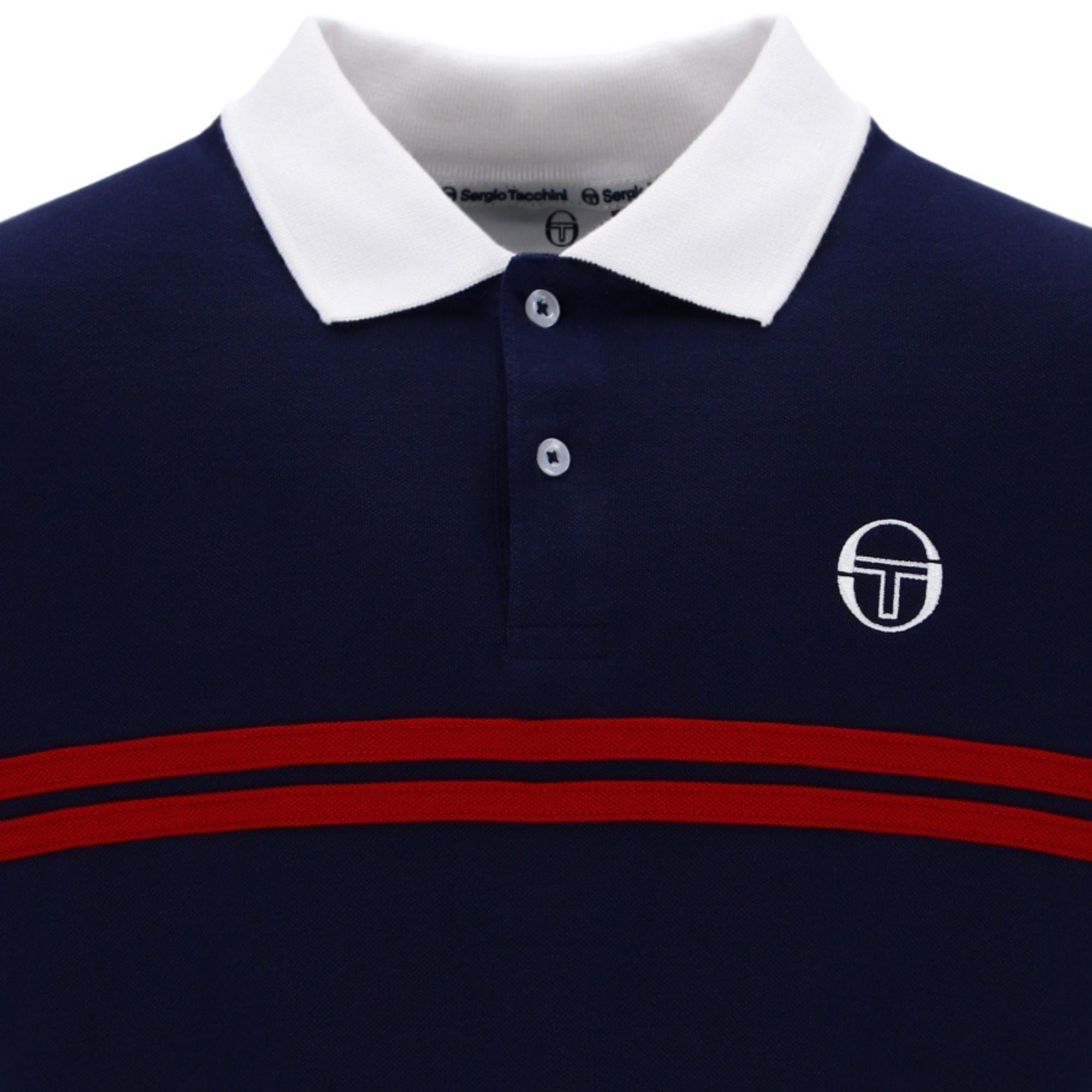 Sergio Tacchini Supermac Polo Shirt - Maritime