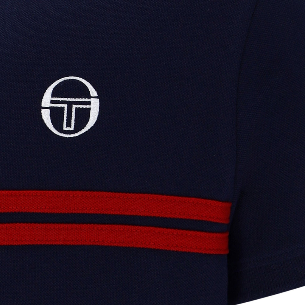 Sergio Tacchini Supermac Polo Shirt - Maritime