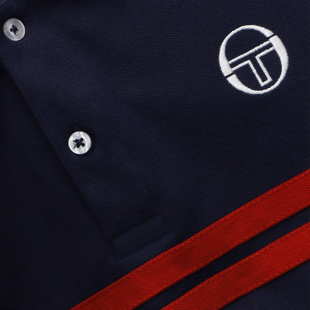 Sergio Tacchini Supermac Polo Shirt - Maritime