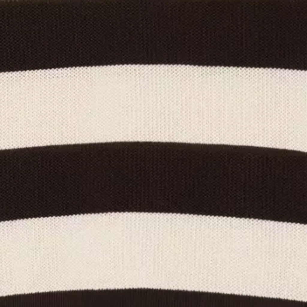 Knit Stripe Polo - Beige