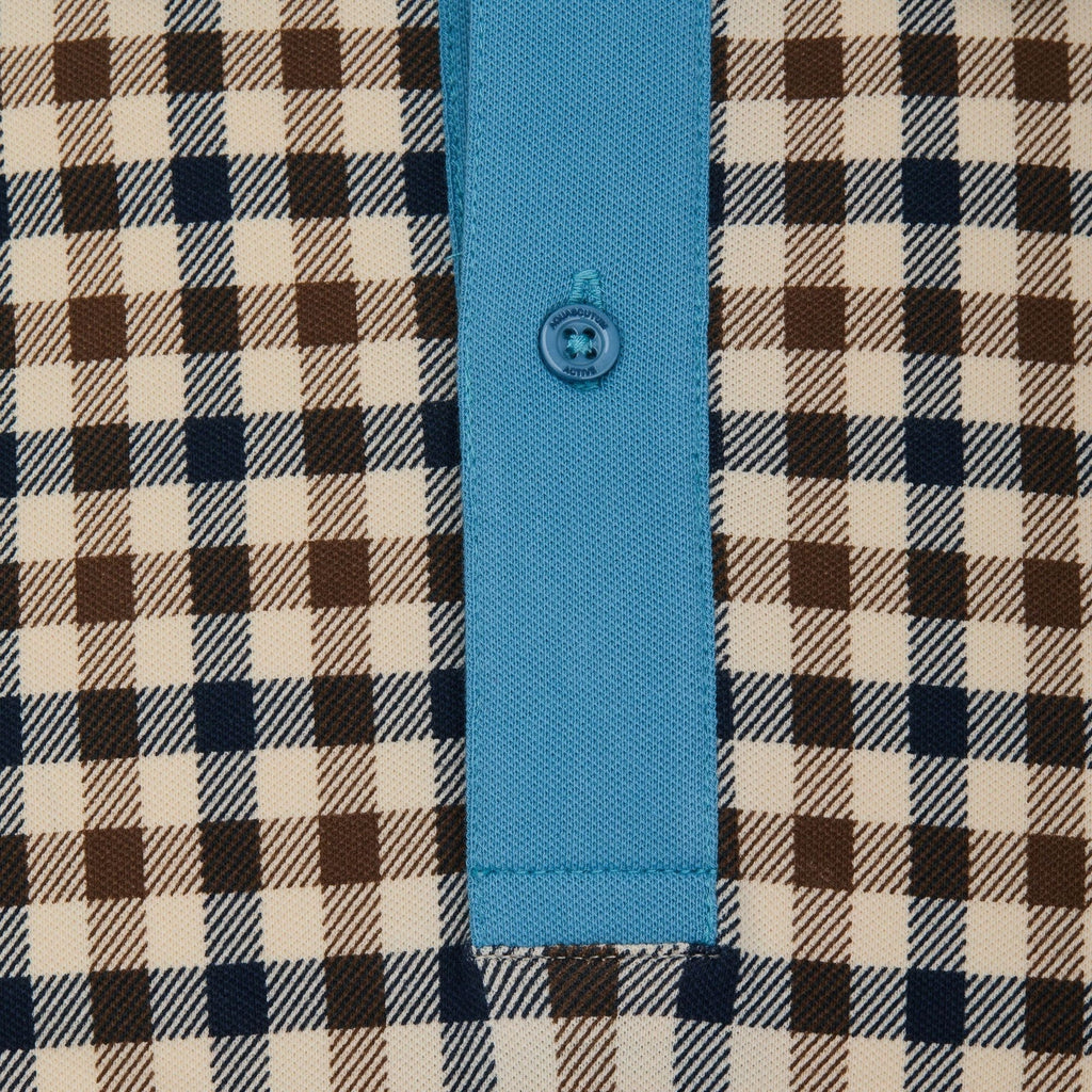Club Check Polo Shirt - Avio