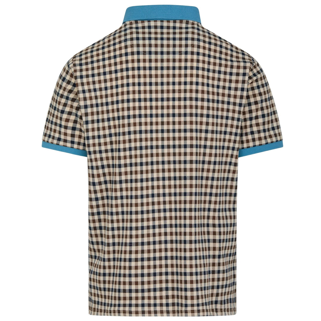 Club Check Polo Shirt - Avio