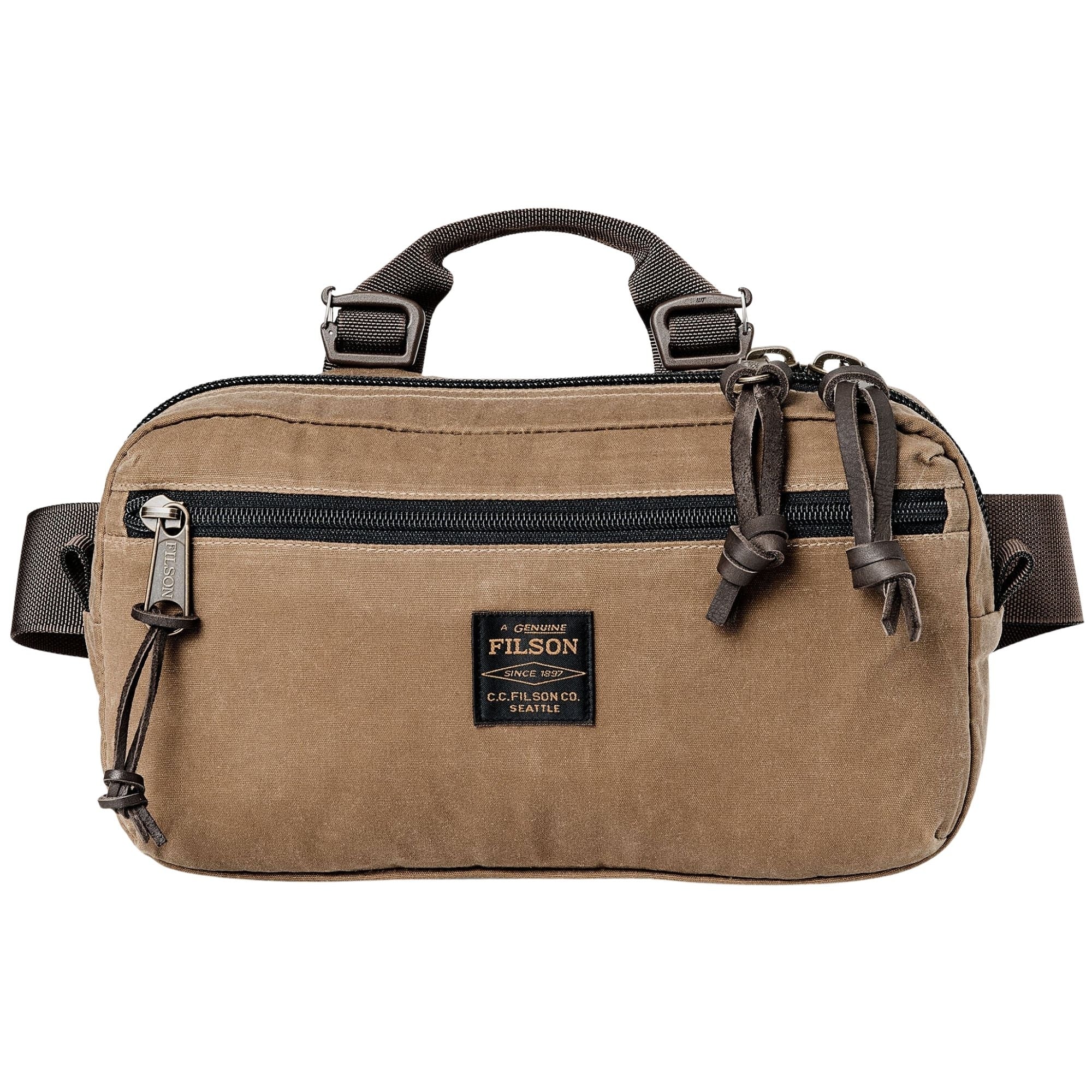 Filson Trapper Creek Modular Waistpack - Dark Tan