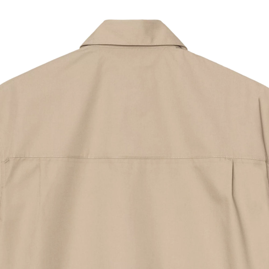 Short Sleeve Postal Zip Shirt - Iroko