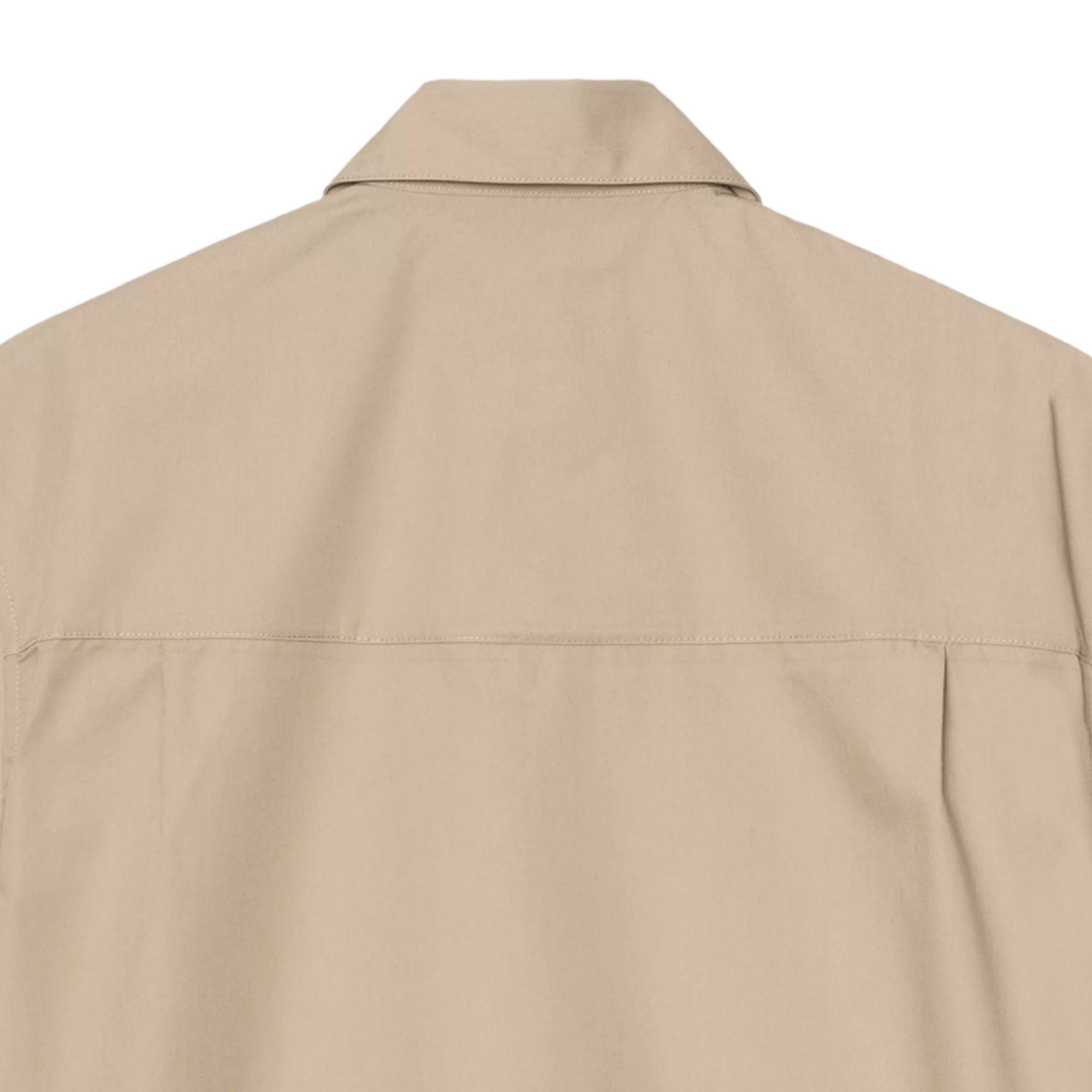 Short Sleeve Postal Zip Shirt - Iroko