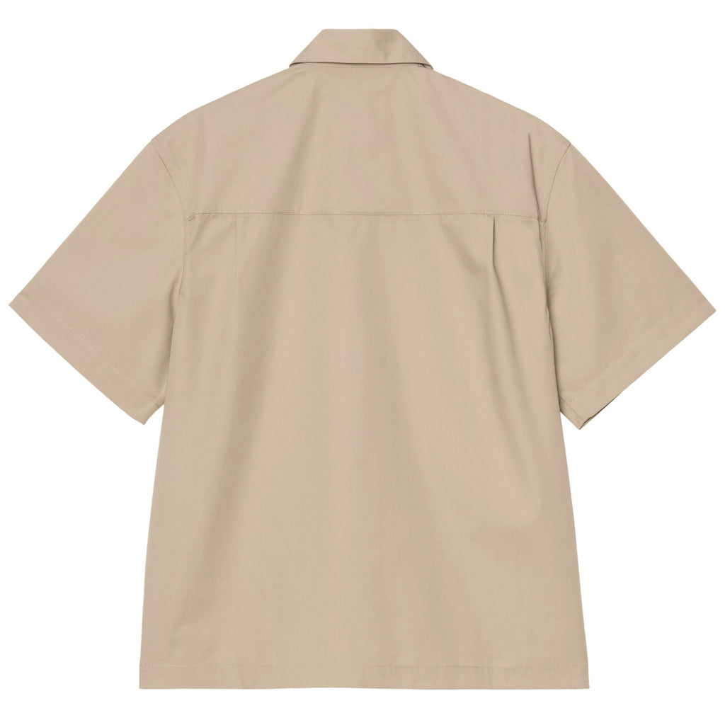Short Sleeve Postal Zip Shirt - Iroko