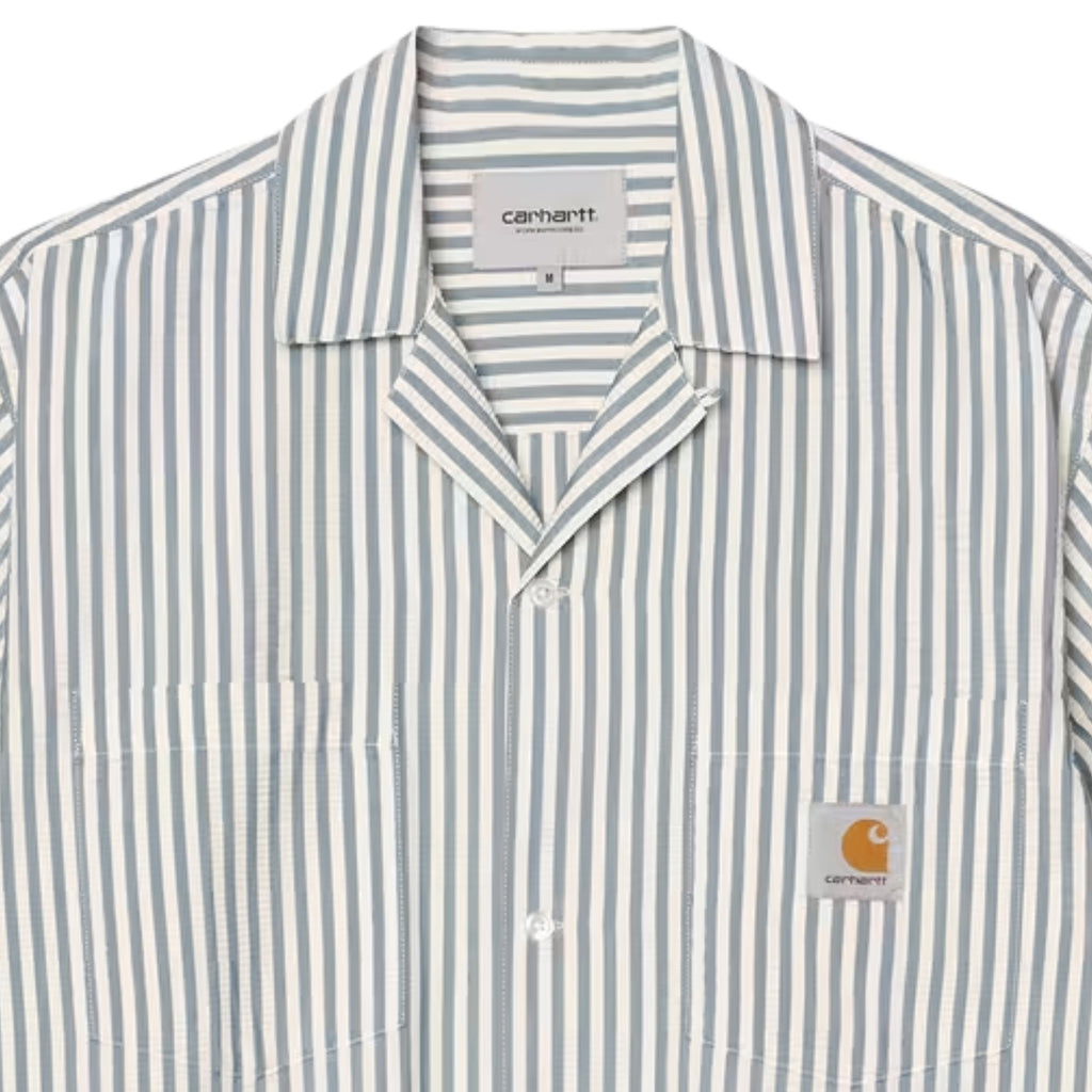 Short Sleeve Leavel Shirt - Blue River