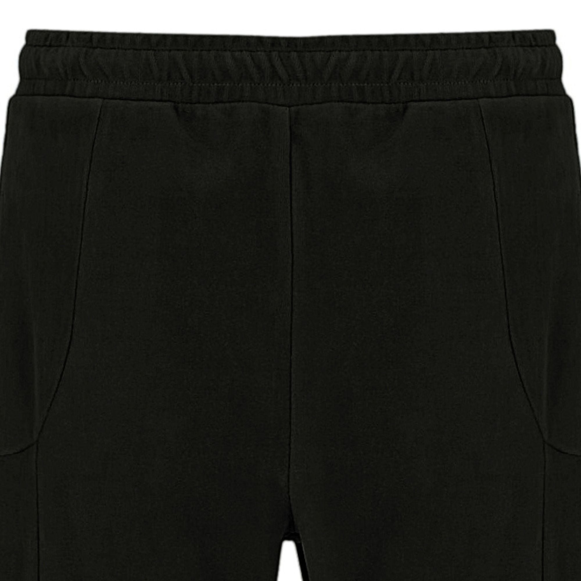 Lorrie Velour Track Pant - Black