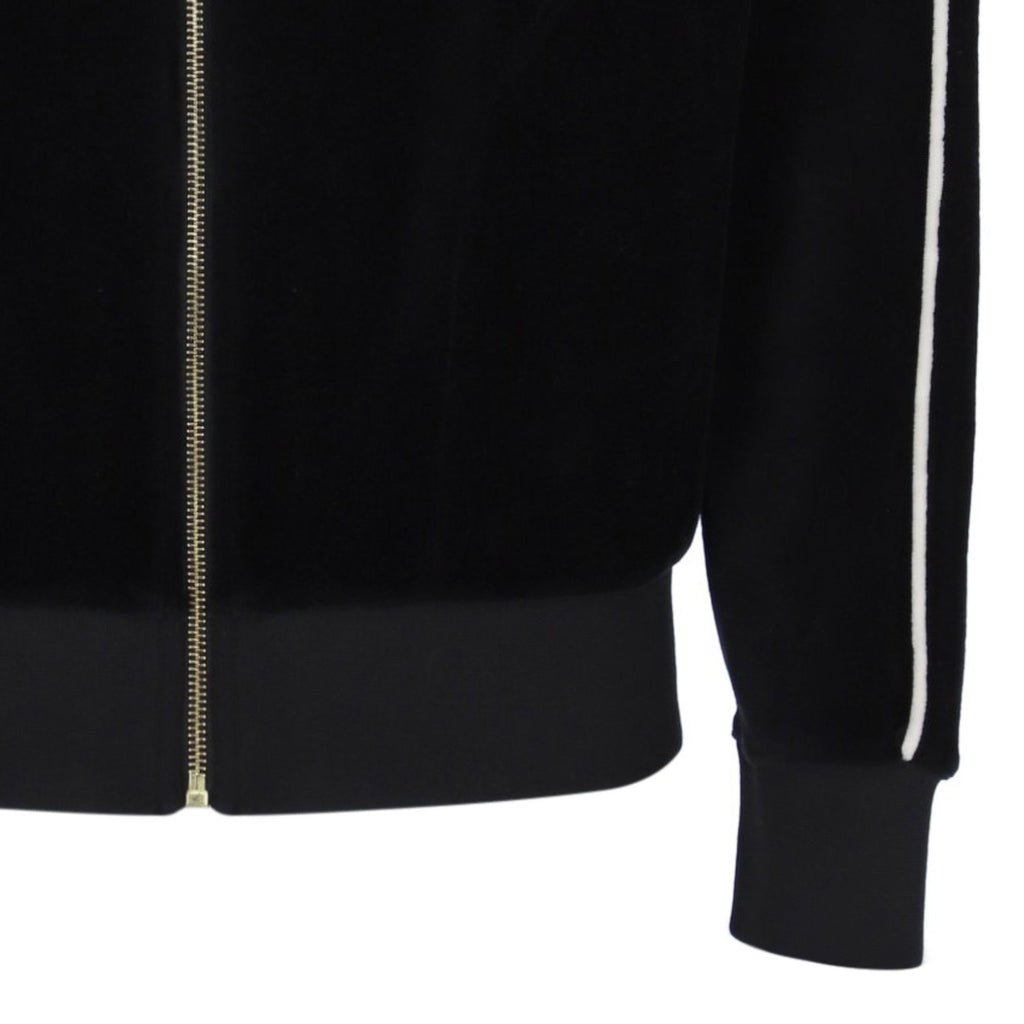 Fila Vintage Fella Velour Jacket - Black