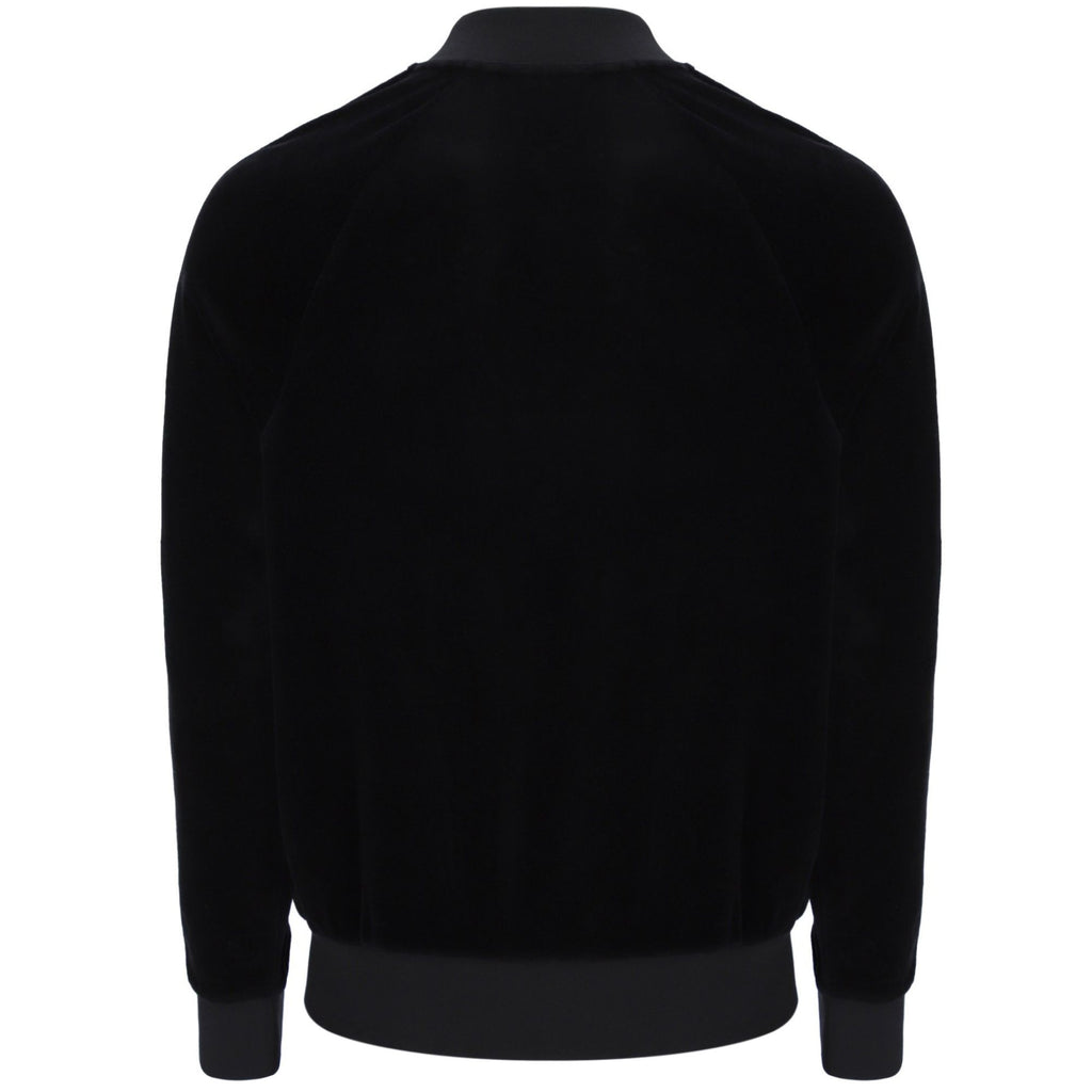 Fila Vintage Fella Velour Jacket - Black