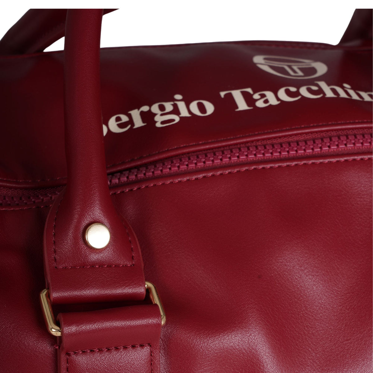 Sergio Tacchini x Stuarts x Stuarts Jorno Gym Holdall - Merlot/Buttercream
