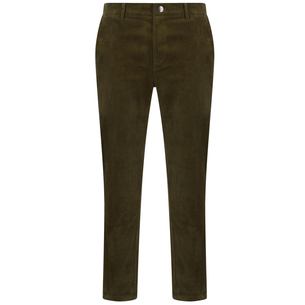 Sergio Tacchini Amico Corduroy Track Pant - Dark Olive