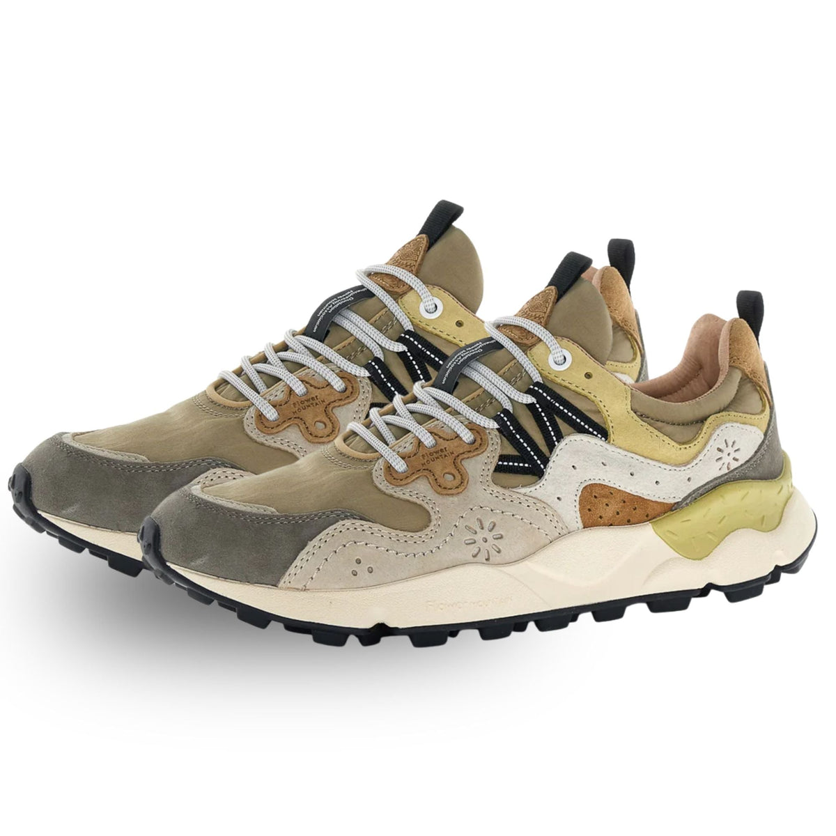 Flower Mountain Yamano 3 Man Suede/Nylon - Mud