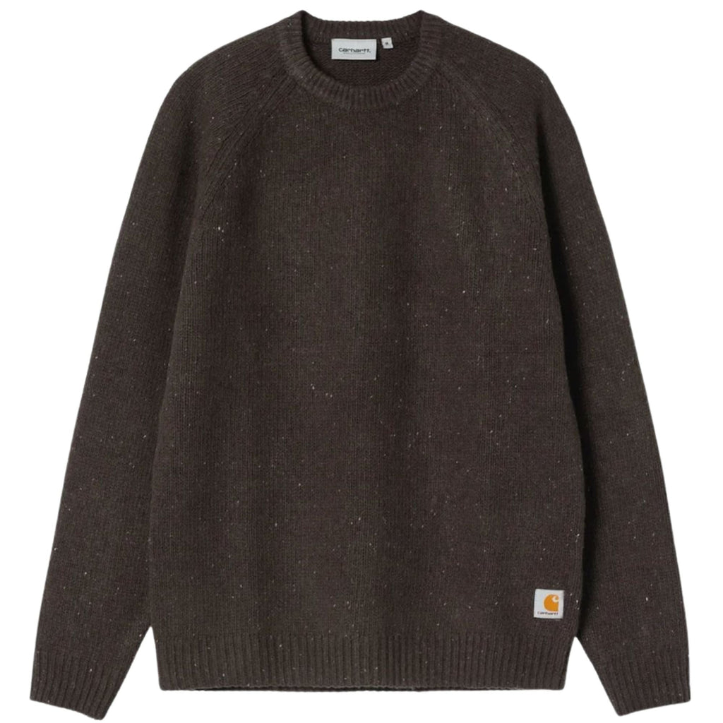 Carhartt WIP Anglistic Sweater - Speckled Tobacco