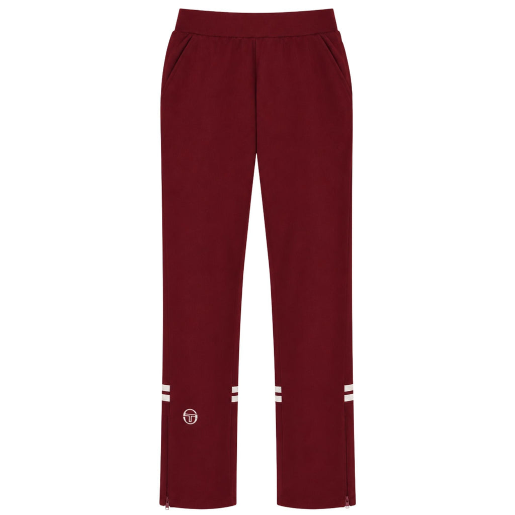 Sergio Tacchini x Stuarts Orion Track Pant - Merlot/Buttercream