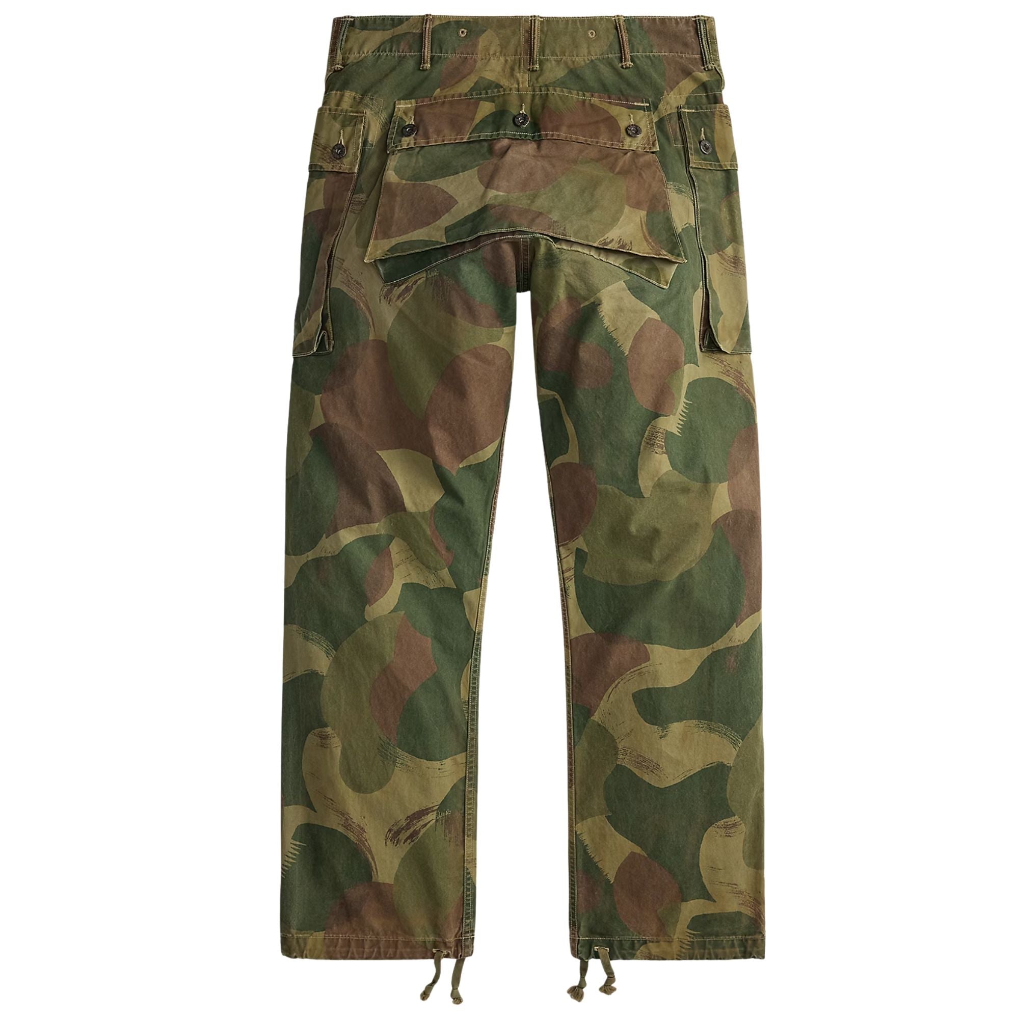 RRL by Ralph Lauren Camo Poplin Cargo Field Trouser - Camo