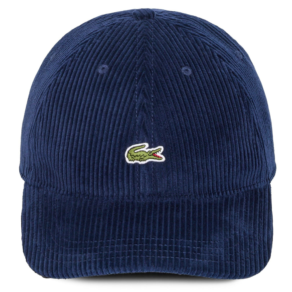 Lacoste Cotton Velour Cap - Midnight Blue