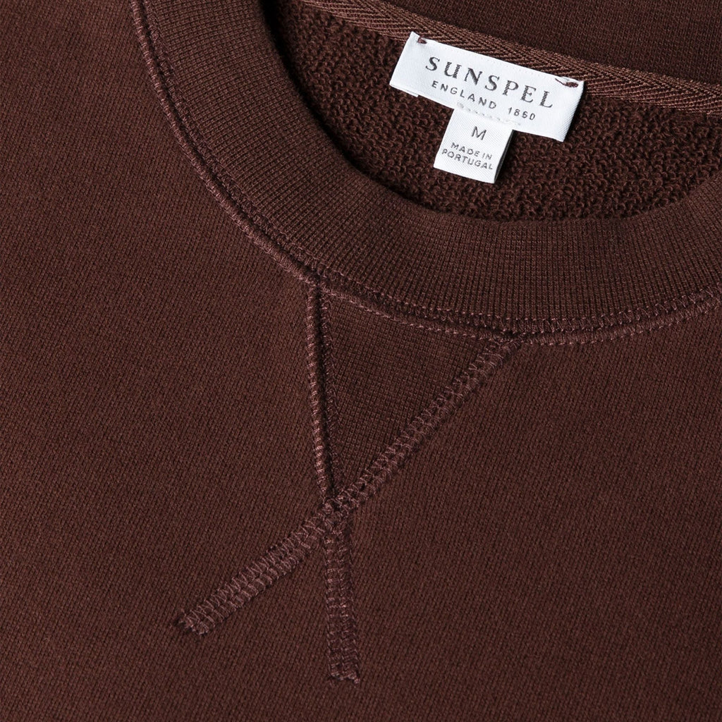 Sunspel Loopback Sweatshirt - Bakelite
