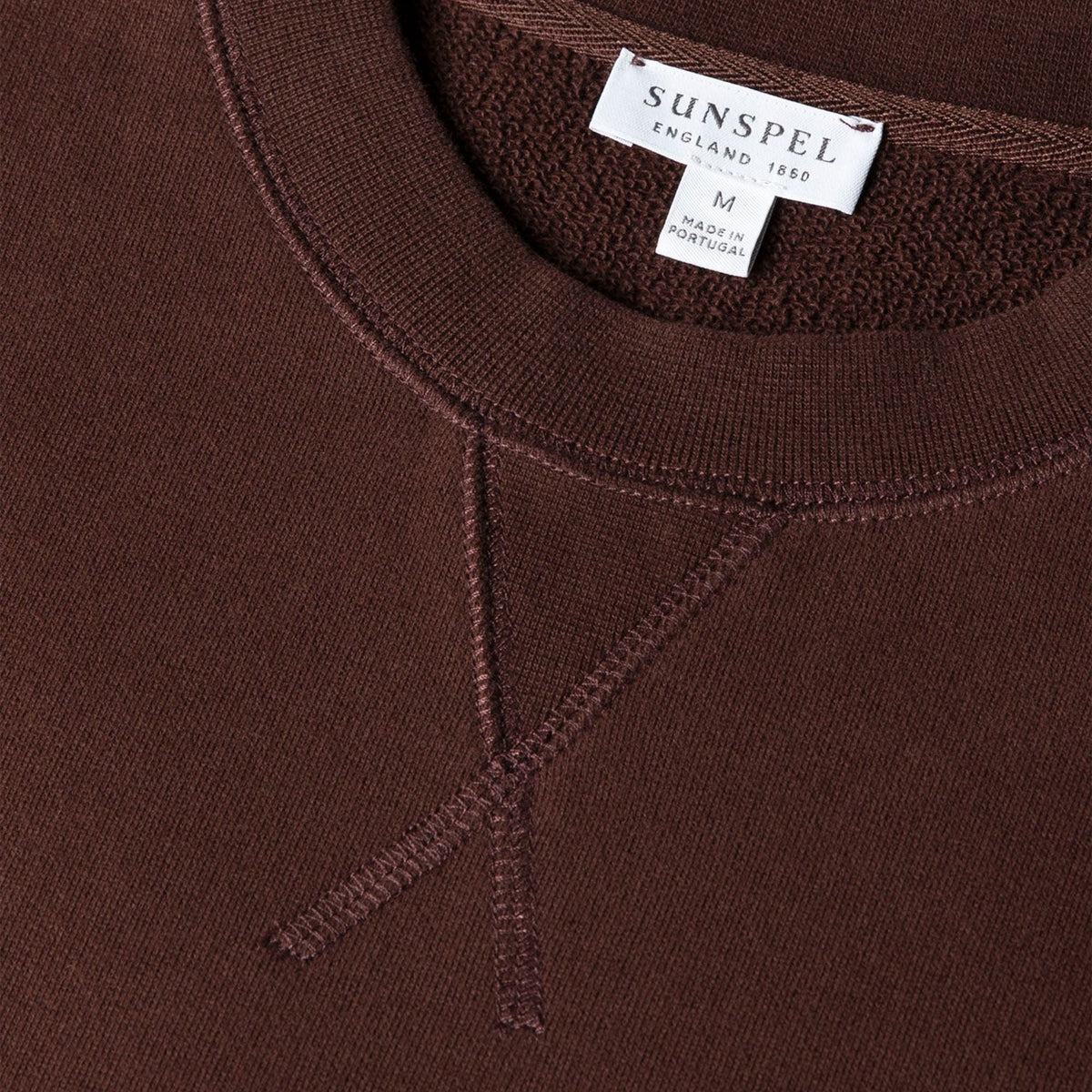 Sunspel Loopback Sweatshirt - Bakelite