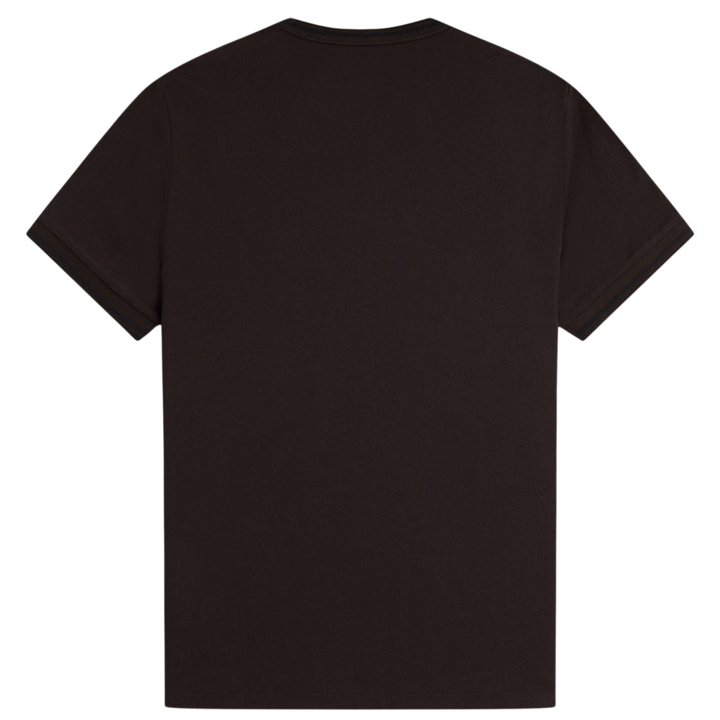Fred Perry Twin Tipped T-Shirt - Rich Brown