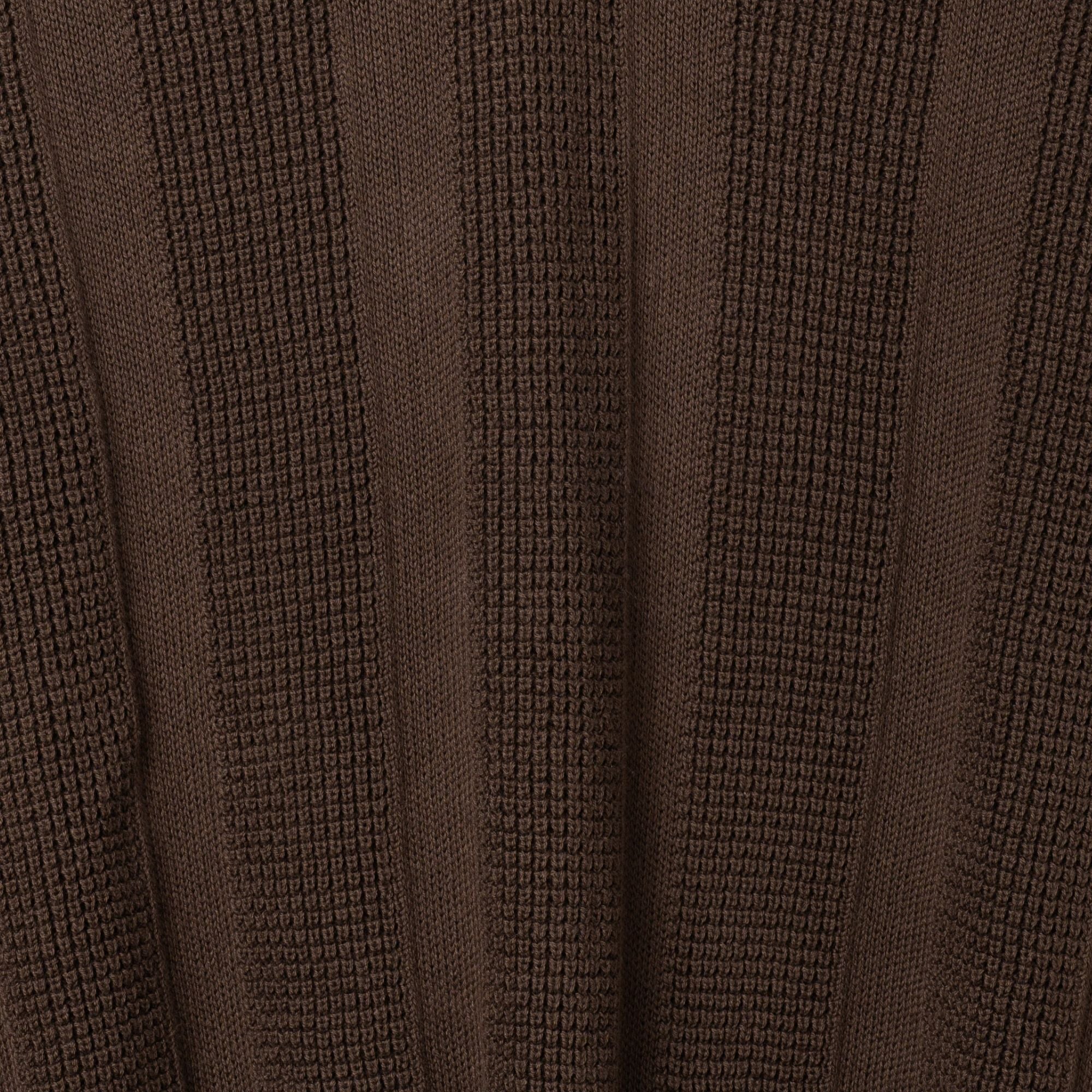 Far Afield Clifford Knitted Polo - Brown