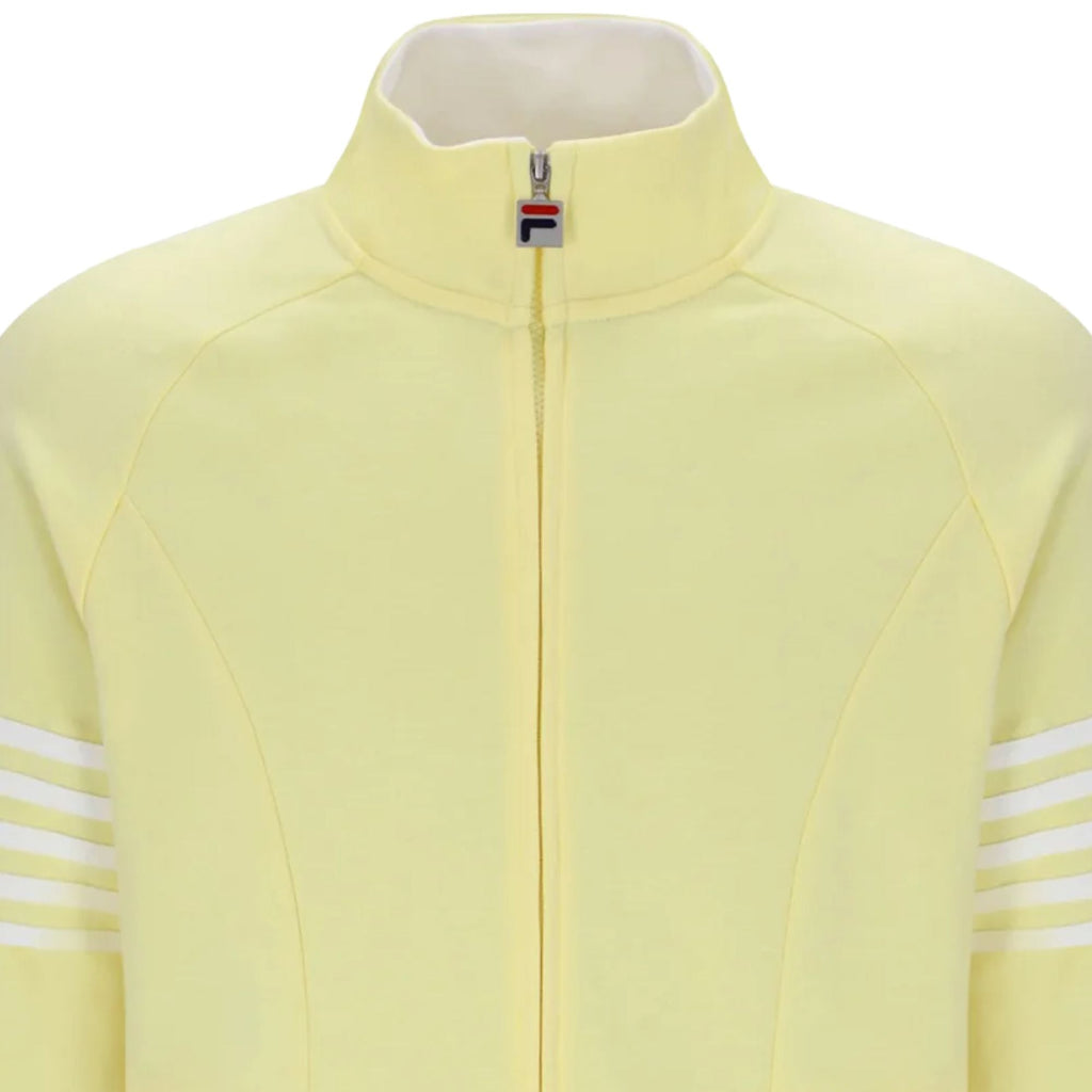 Fila Vintage Patrice Cut And Sew Jacket - Double Cream