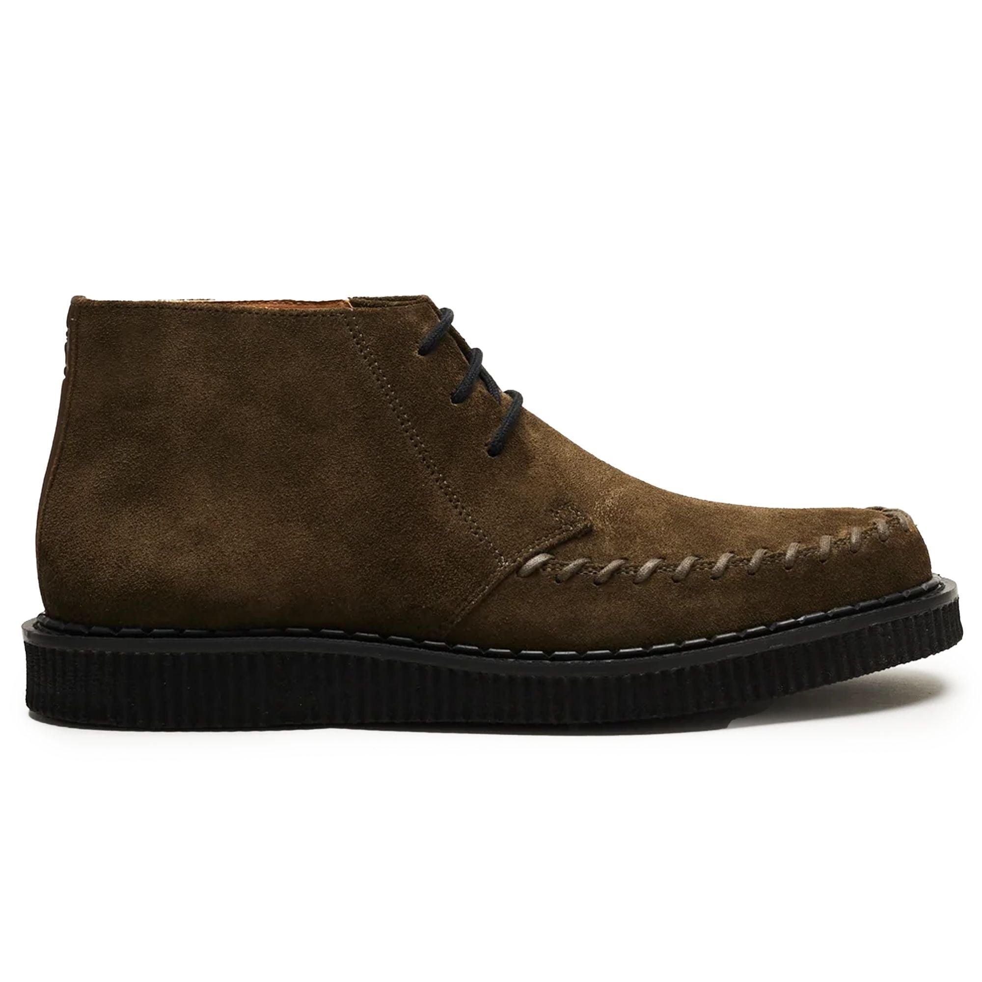 George Cox Dulley Chukka Shoes - Dark Green Suede