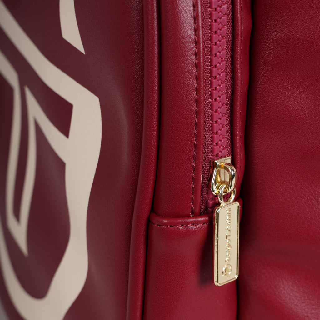 Sergio Tacchini x Stuarts x Stuarts Jorno Gym Holdall - Merlot/Buttercream