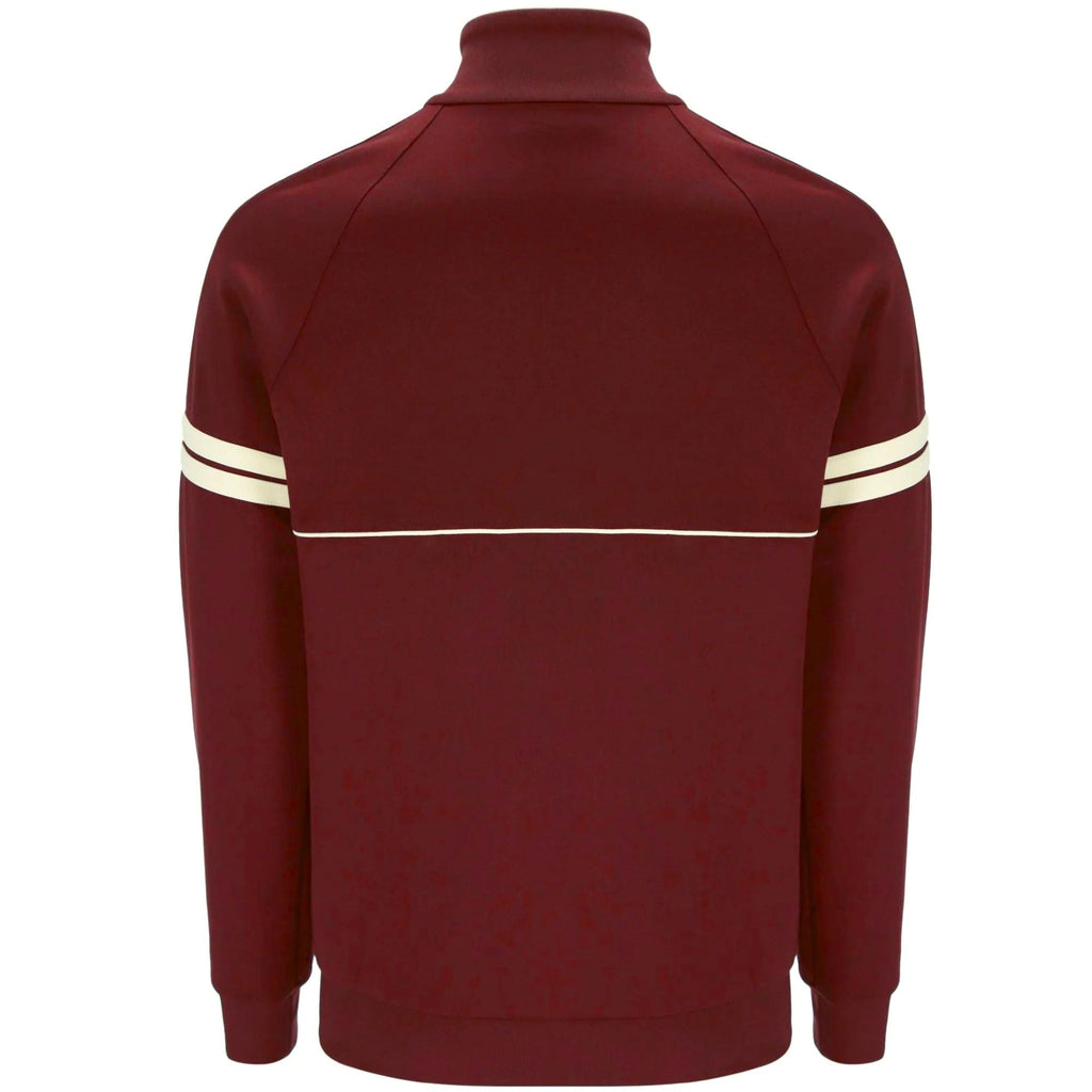 Sergio Tacchini x Stuarts x Stuarts Orion Track Top - Merlot/Buttercream