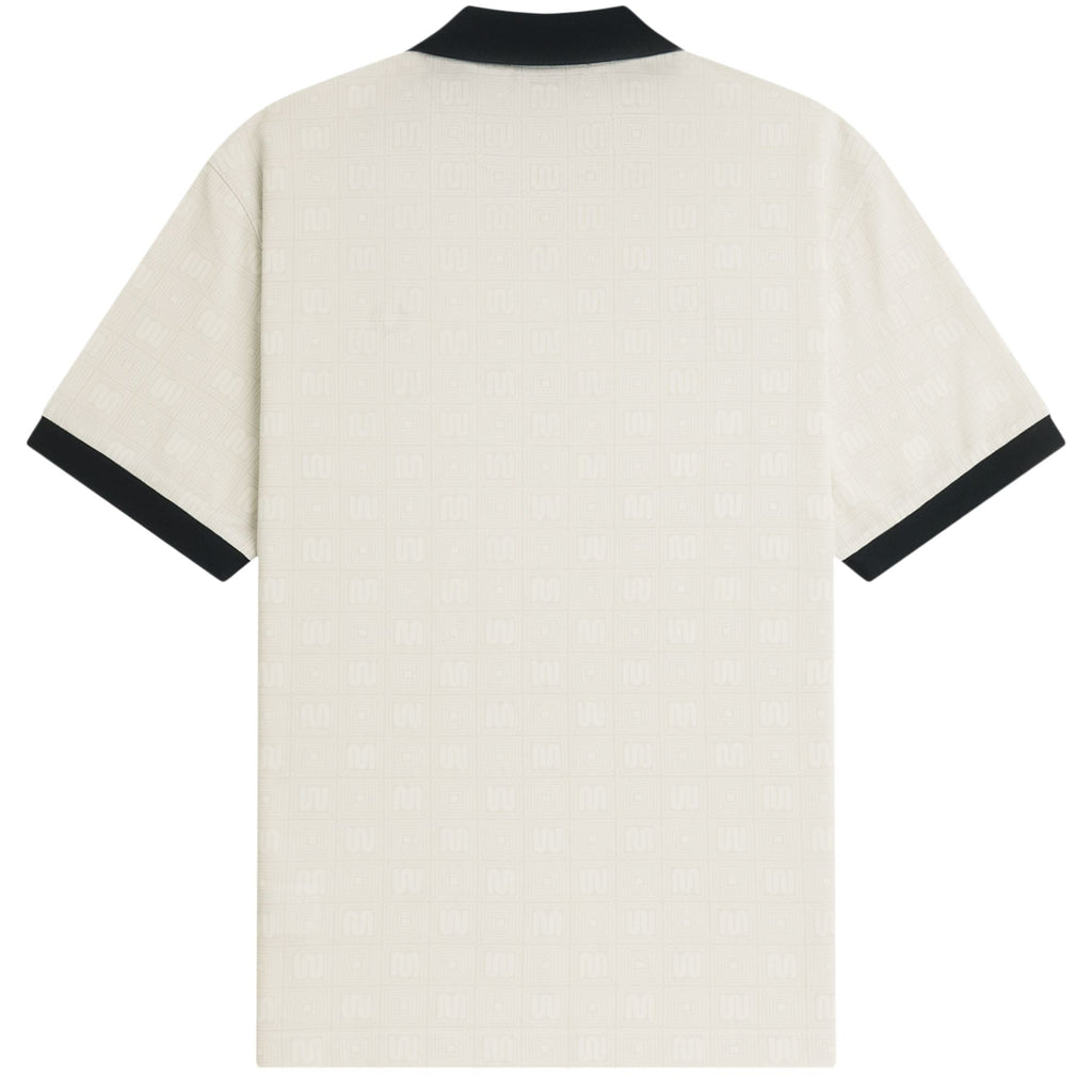 Fred Perry x Meyba Printed Polo Shirt - Ecru